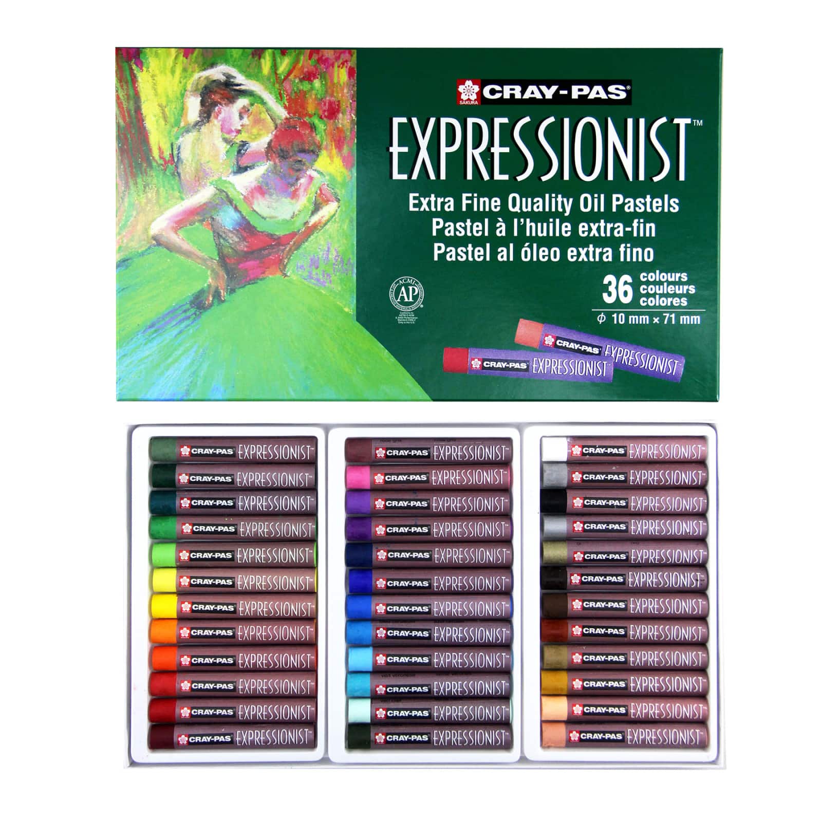 Cray-Pas&#xAE; Expressionist&#x2122; Oil Pastel 36 Color Set