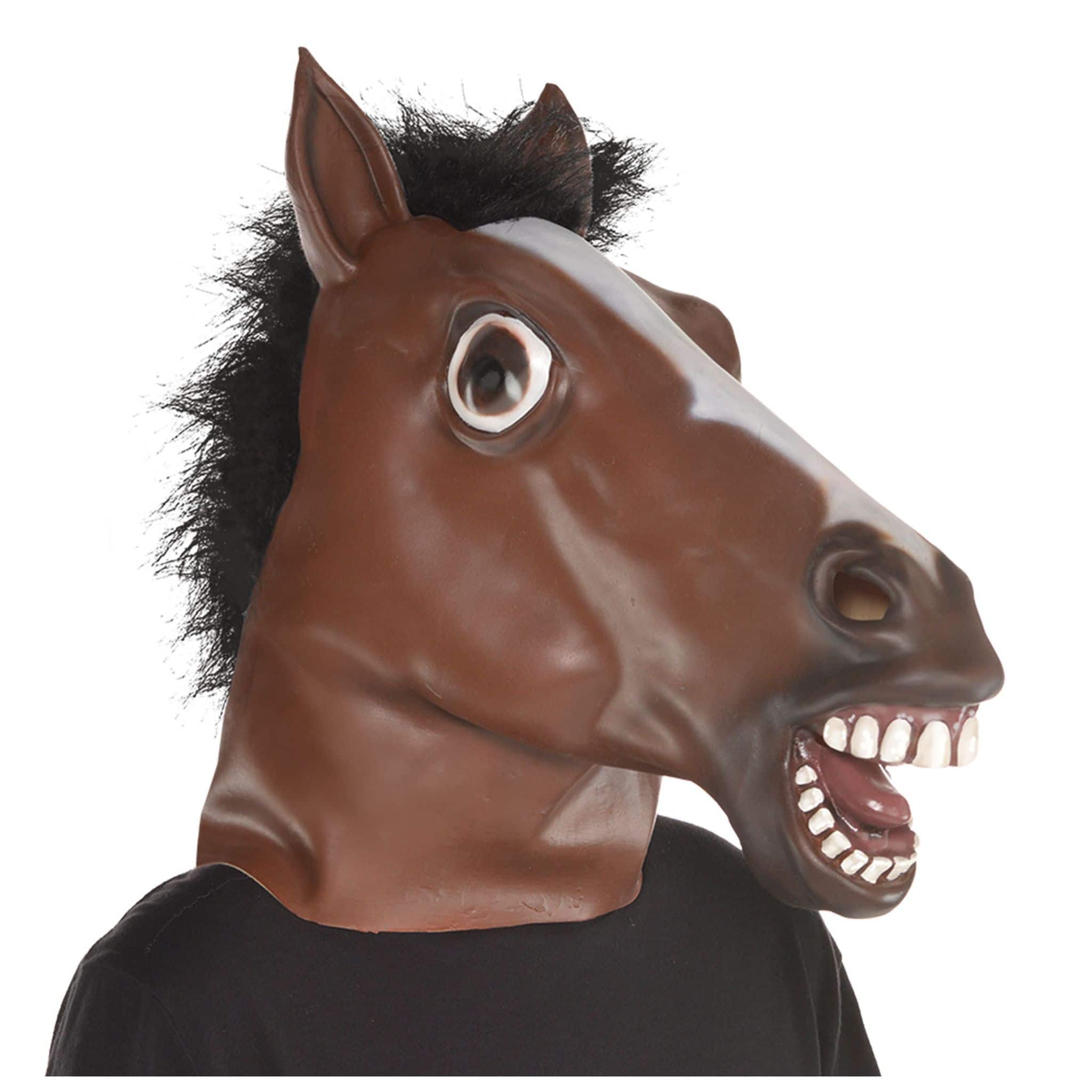 sløjfe hit billede Horse Head Full Latex Mask | Michaels
