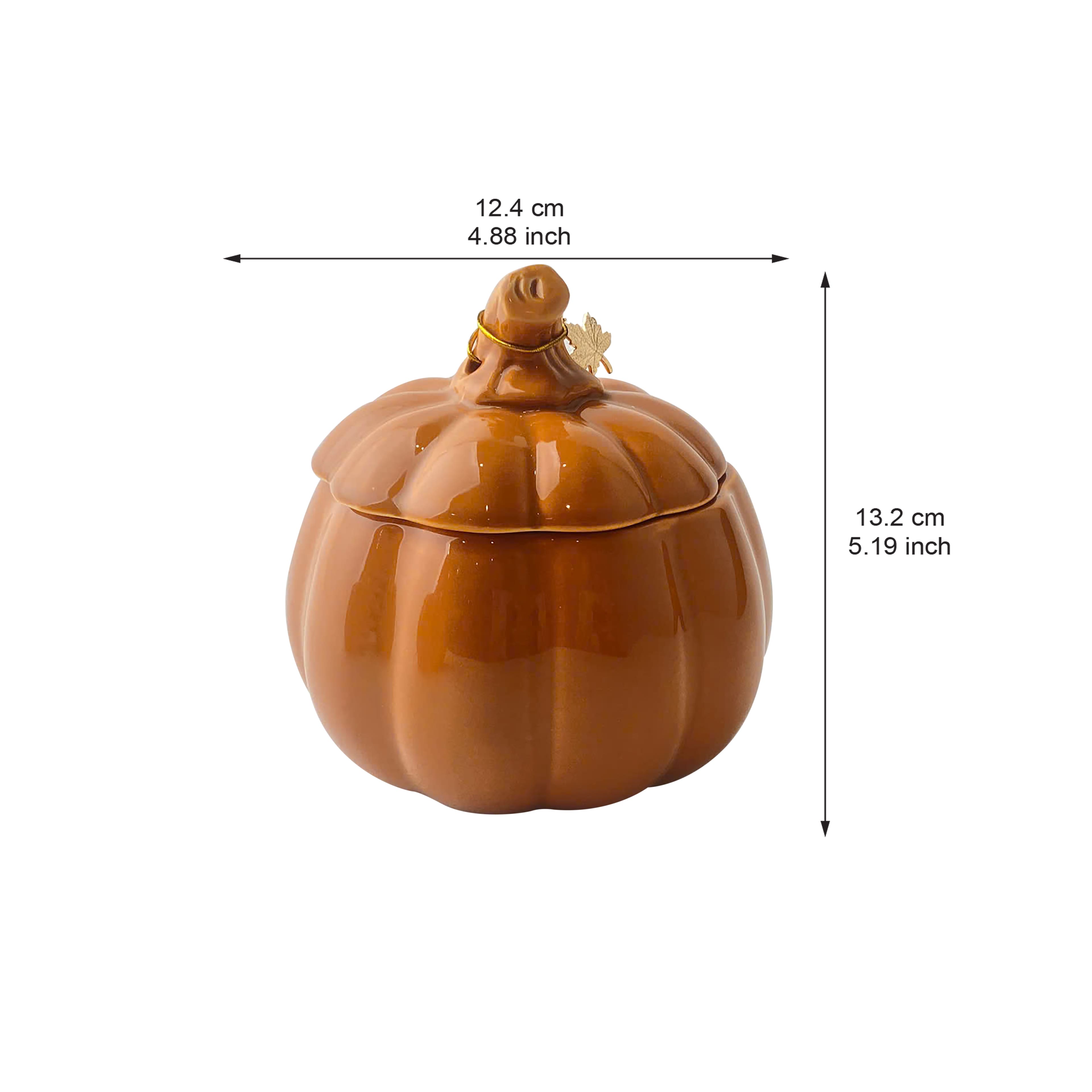 11oz. Scented Ceramic Pumpkin Candle by Ashland&#xAE;