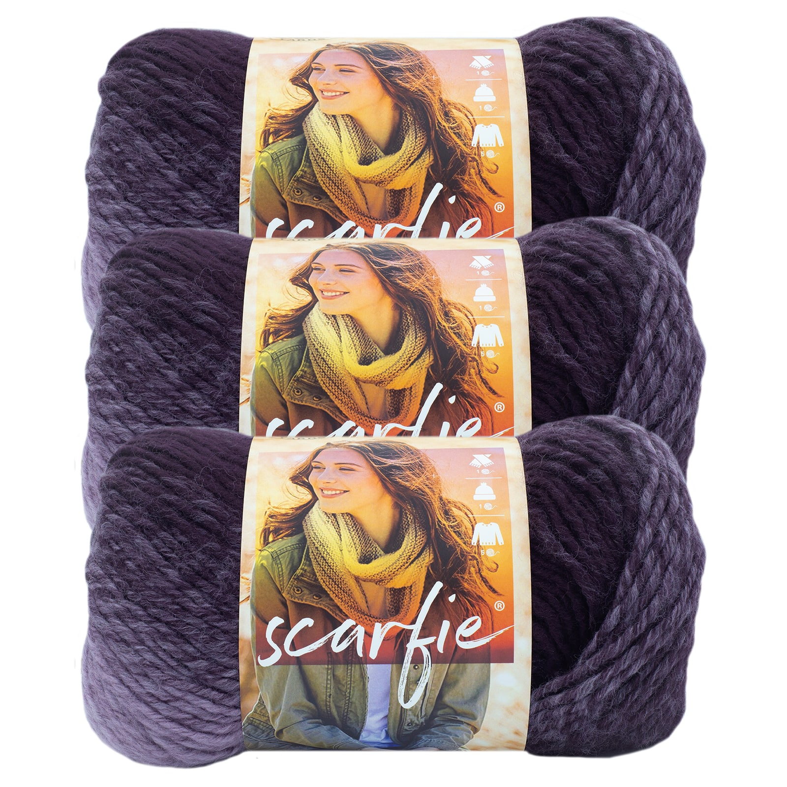 3 Pack Lion Brand Scarfie Yarn Michaels 3-pack-lion-brand-scarfie-yarn-michaels