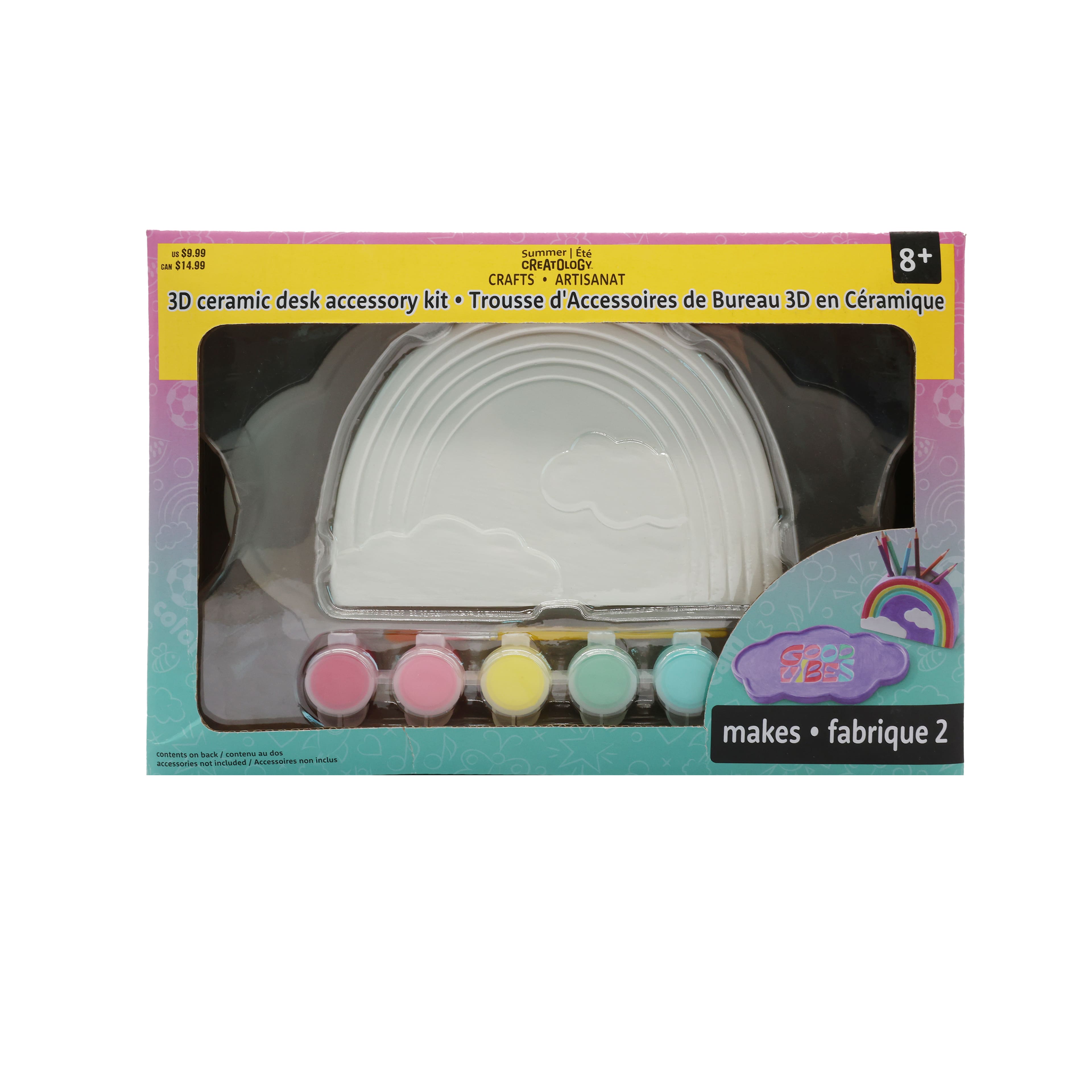 Create Your Own 3D Ceramic Desk Accessory Kit by Creatology&#x2122;