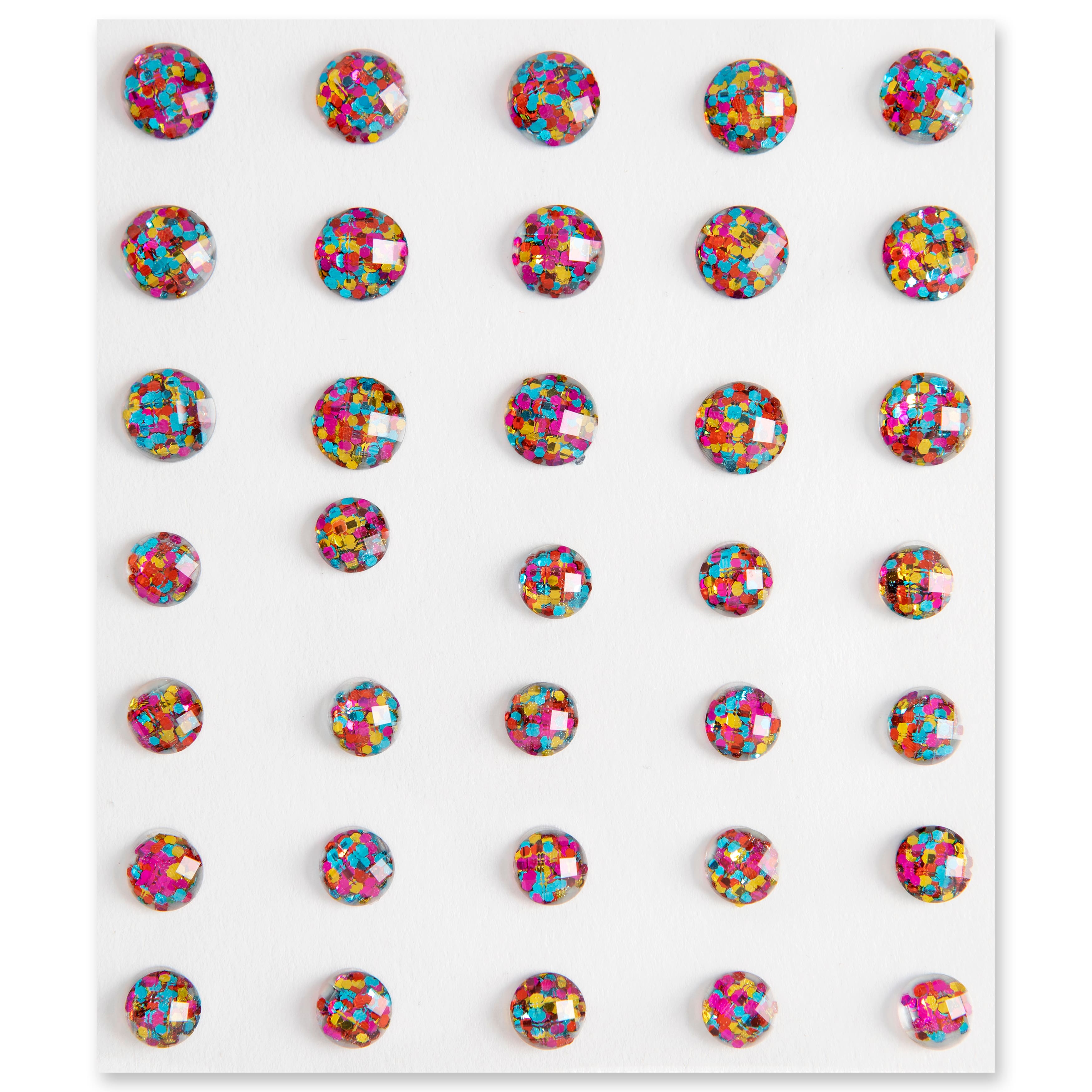 12 Packs: 35 ct. (420 total) Multi Dots Bling Stickers by Recollections&#x2122;