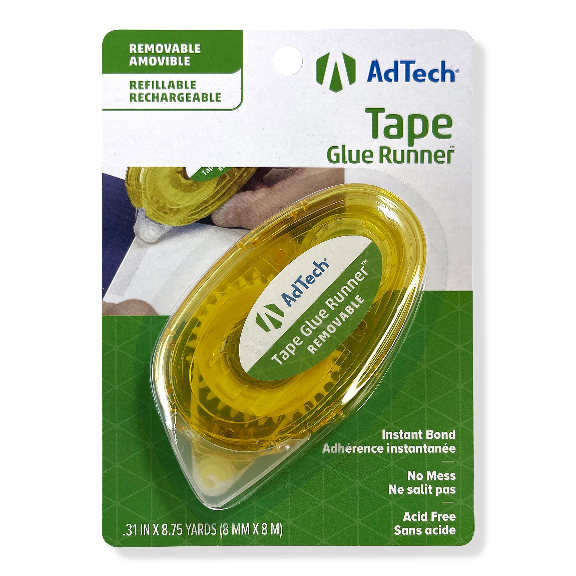 AdTech Crafters Tape 12-Pack Dot All Purpose Multipurpose Adhesive at