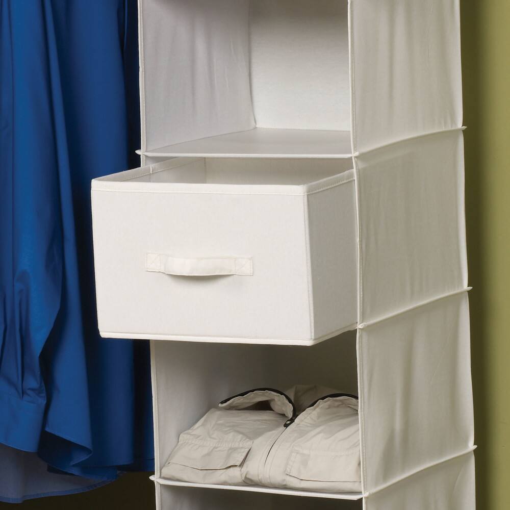 Household Essentials Hanging Closet Organizer Drawers, 2ct.