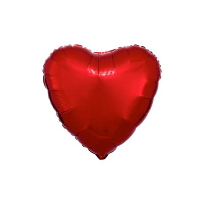 17" Metallic Heart Mylar Balloon