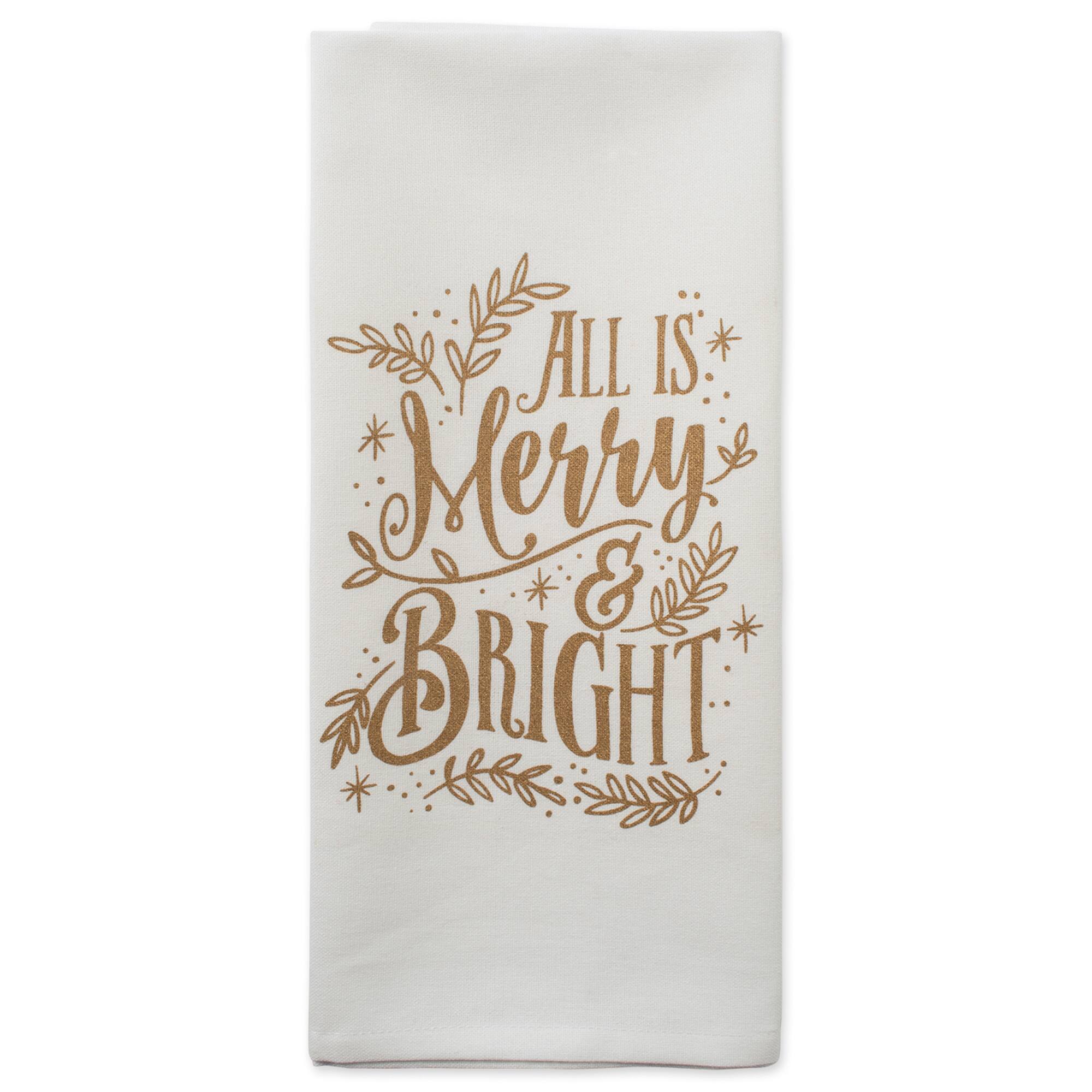 DII&#xAE; Assorted Merry &#x26; Bright Christmas Dishtowel Set