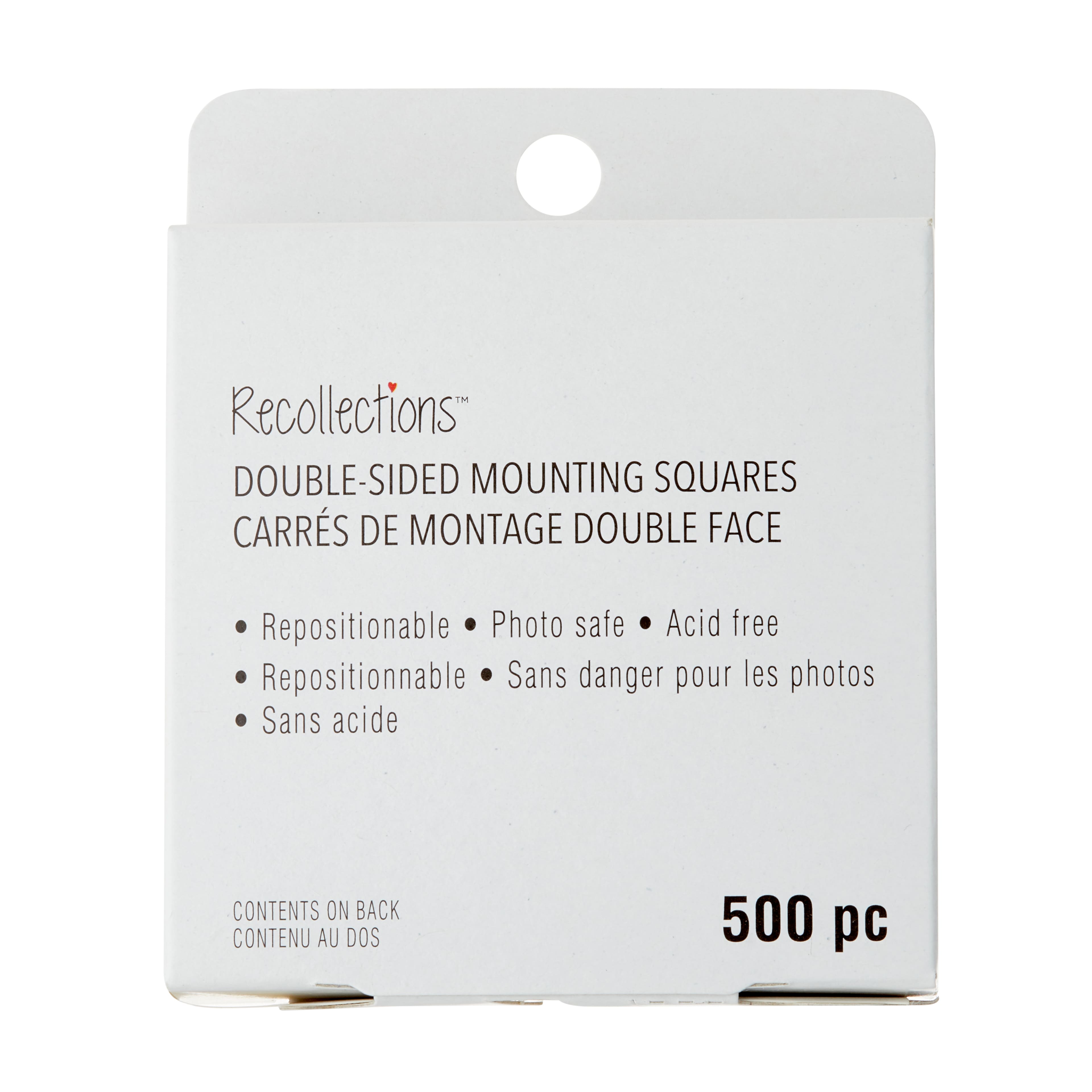 Recollections Permanent Double-Sided Mounting Squares - 750 ct