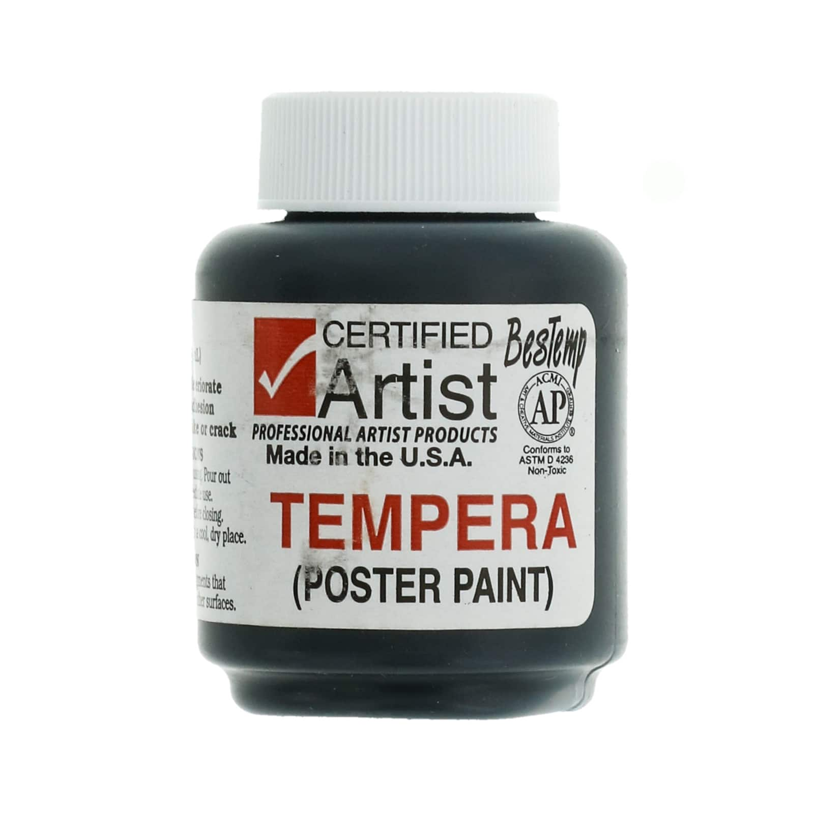 BesTemp Tempera Paint, 2oz.