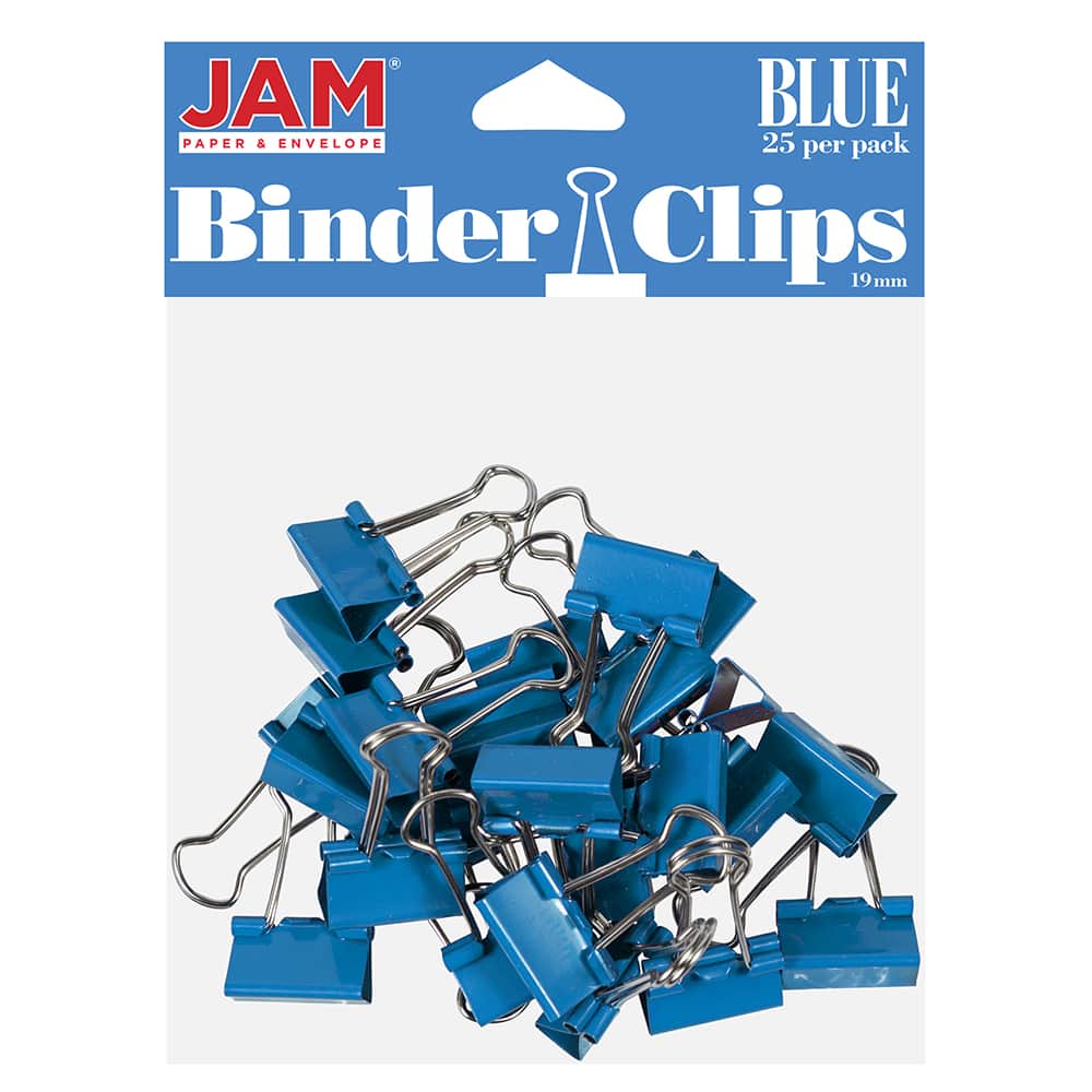 JAM Paper 3/4" Binder Clips, 25ct. Clips Michaels