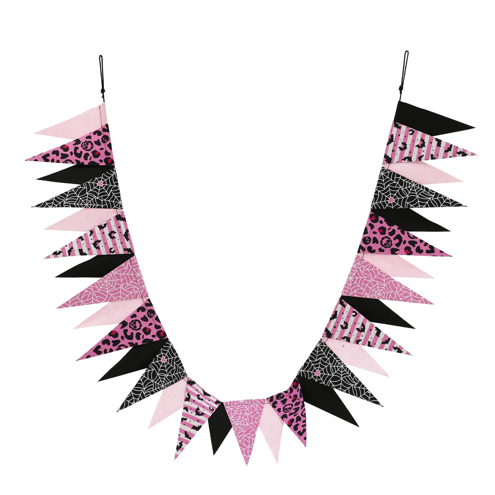 6ft. Pink Halloween Flag Garland by Ashland&#xAE;