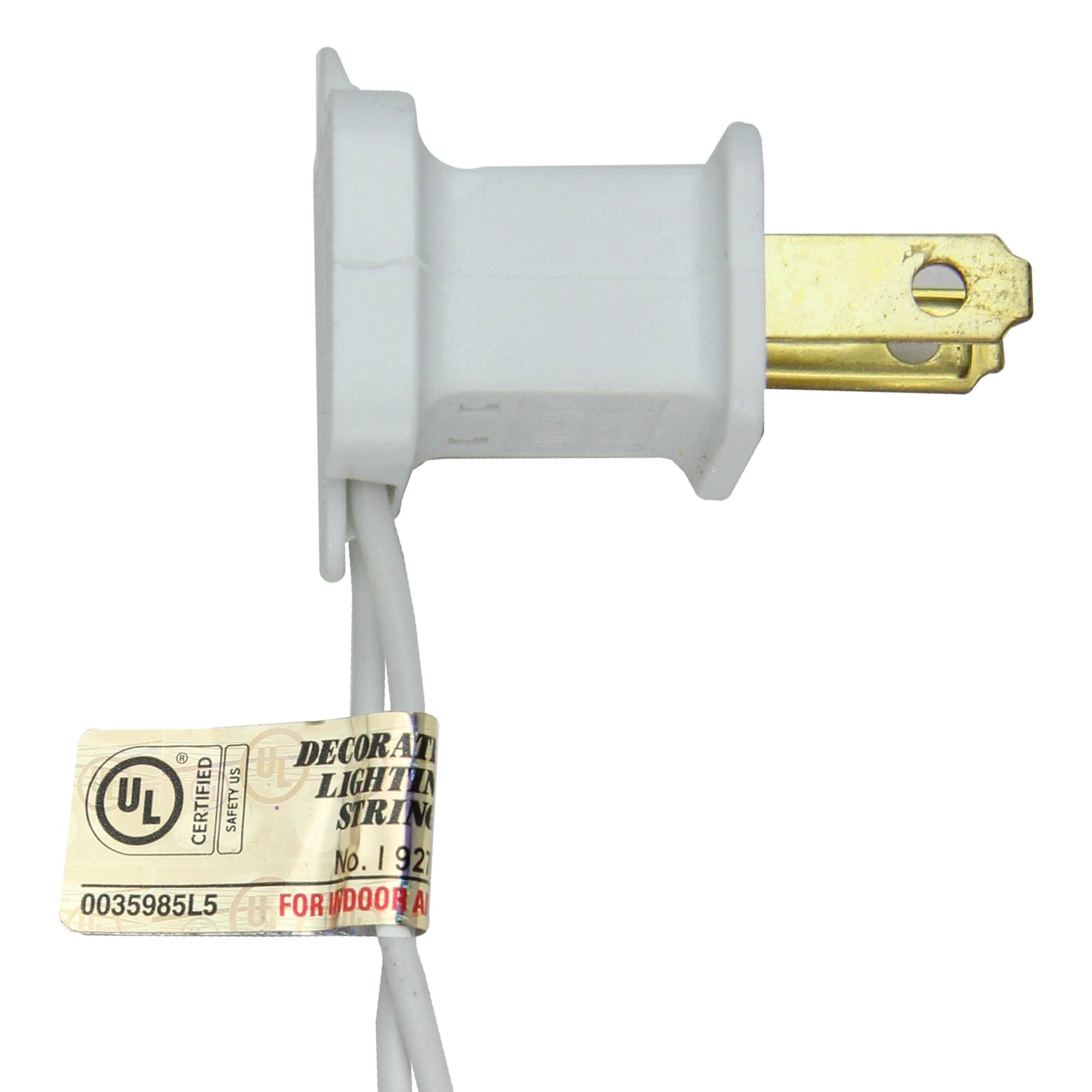 16" White Lighted Snowflake Christmas Window Silhouette Decoration