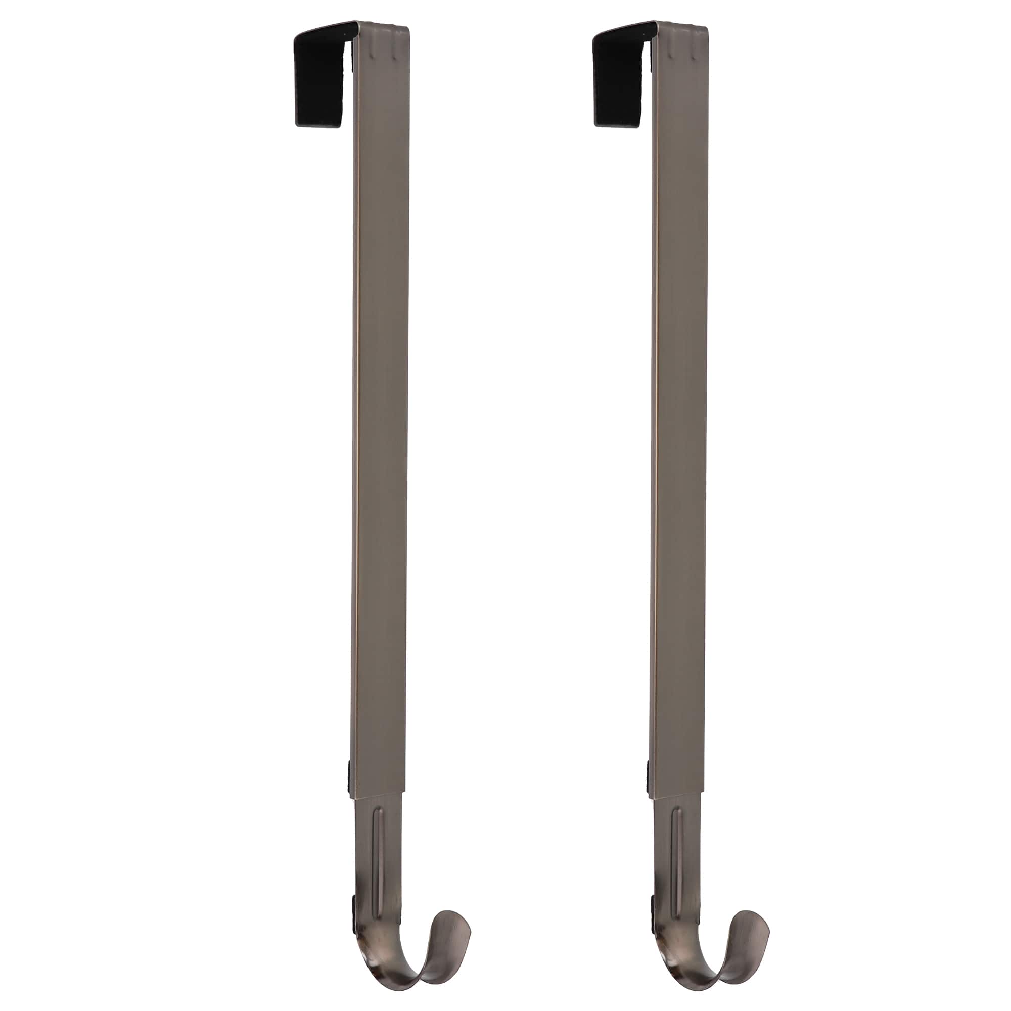 Haute Decor Adapt™ Brushed Nickel Adjustable Wreath Hanger, 2ct.