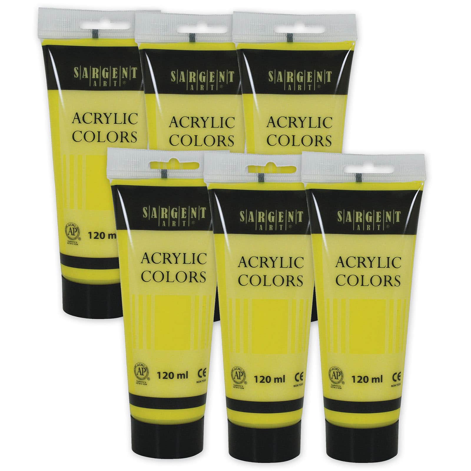 Sargent Art&#xAE; Acrylic Paint, 120 mL, 6ct.