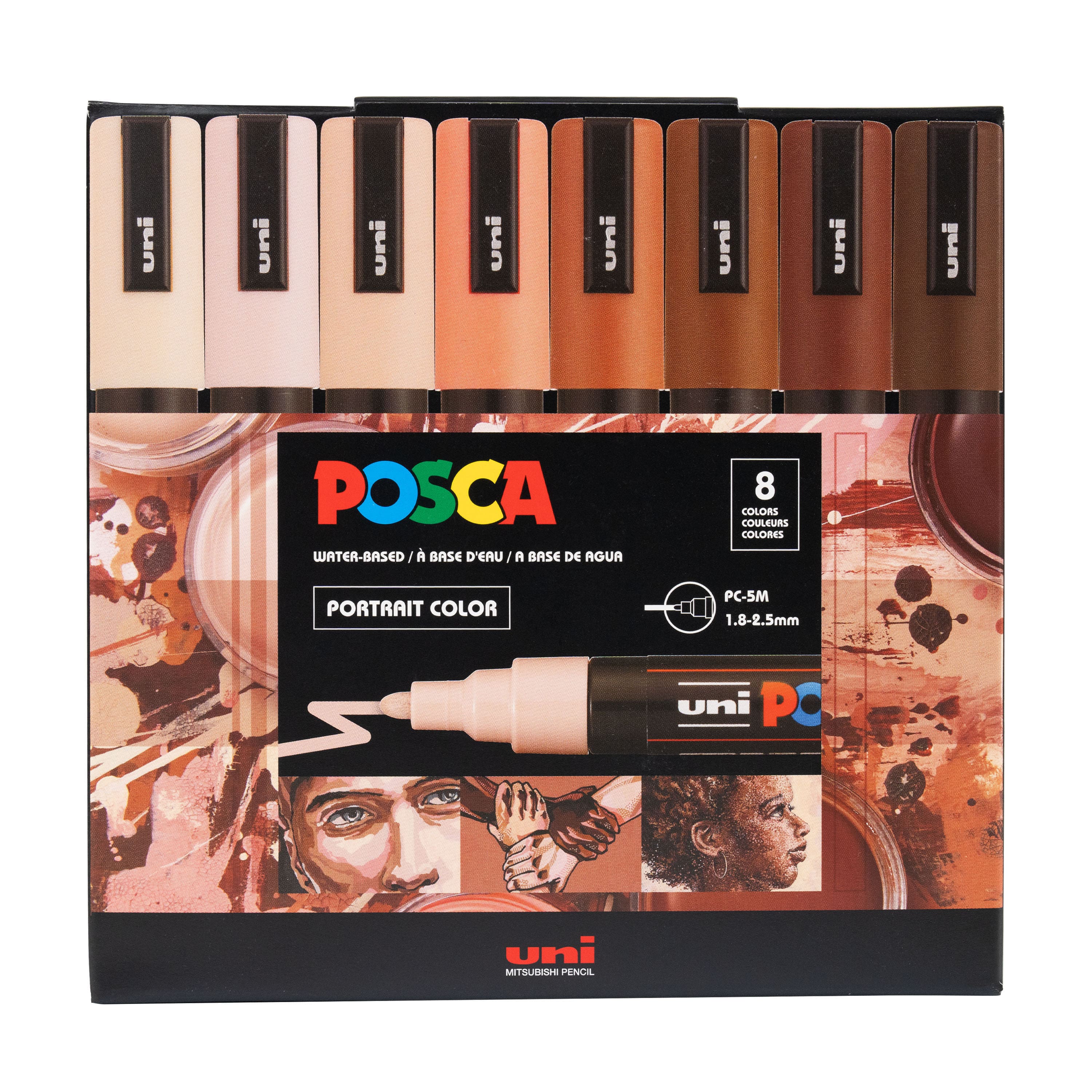 POSCA Portrait Colors PC-5M Paint Marker Set | Michaels