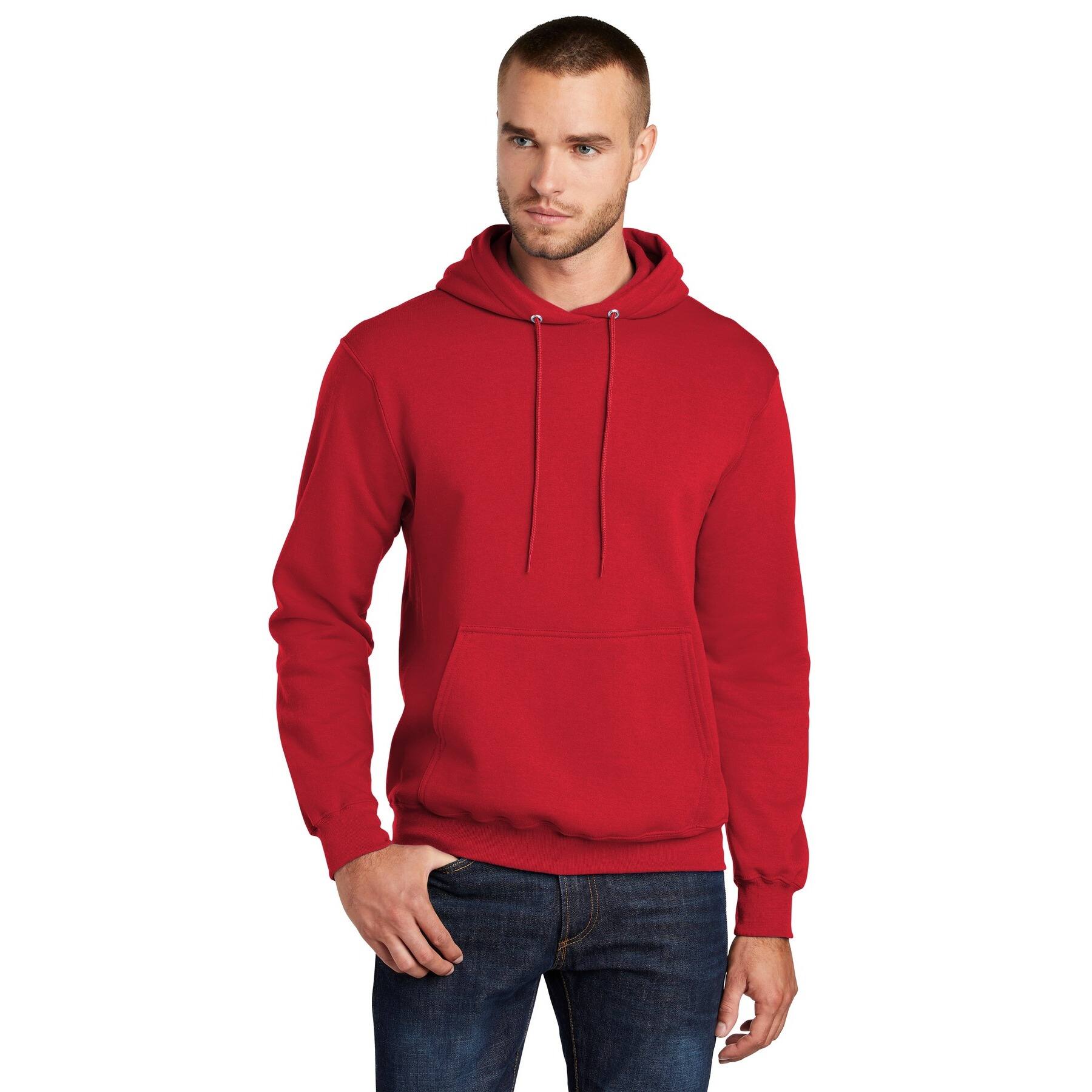 Port & Company® Tall Core Fleece Pullover Hooded Sweatshirt