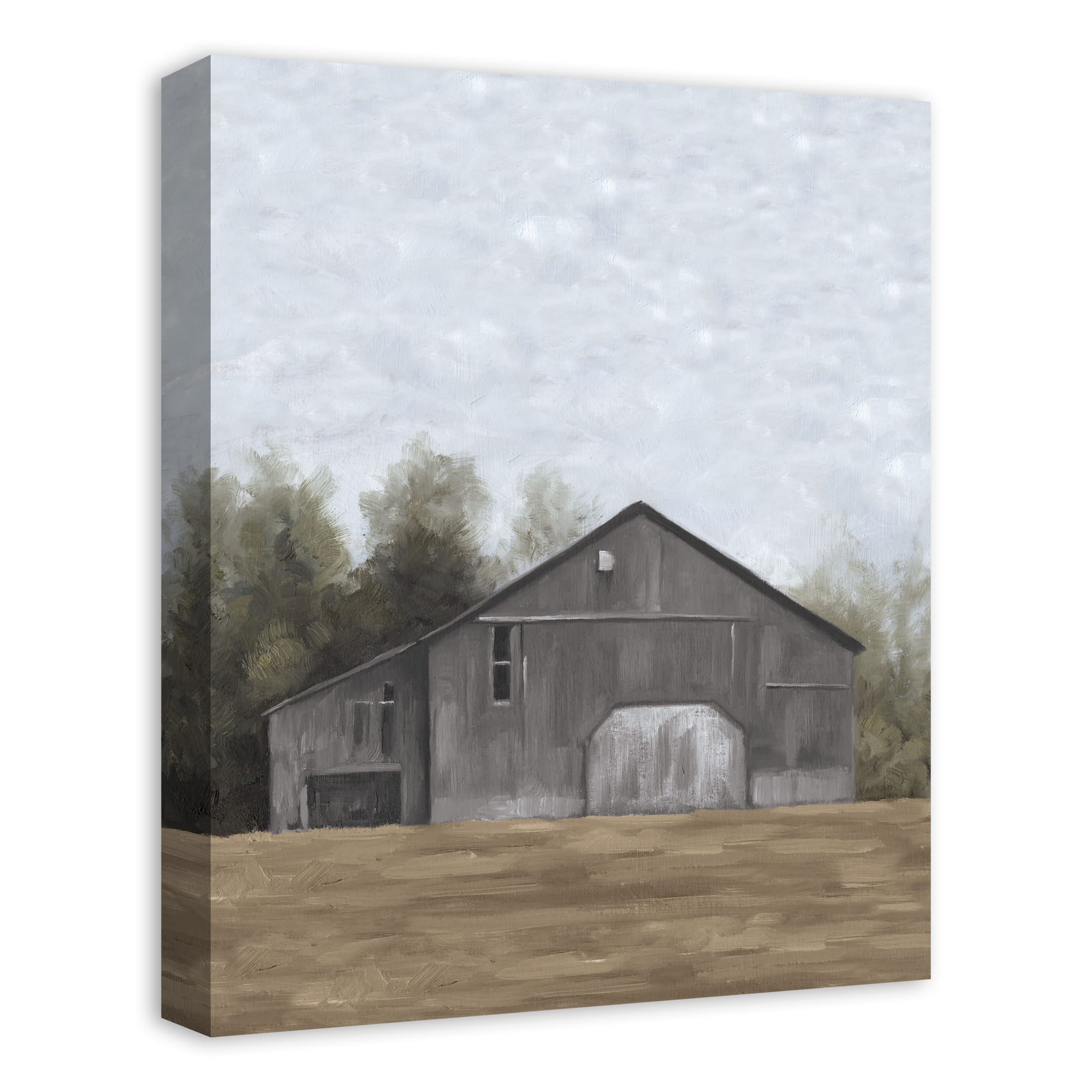 Barnscape 16" x 20" Canvas Wall Art