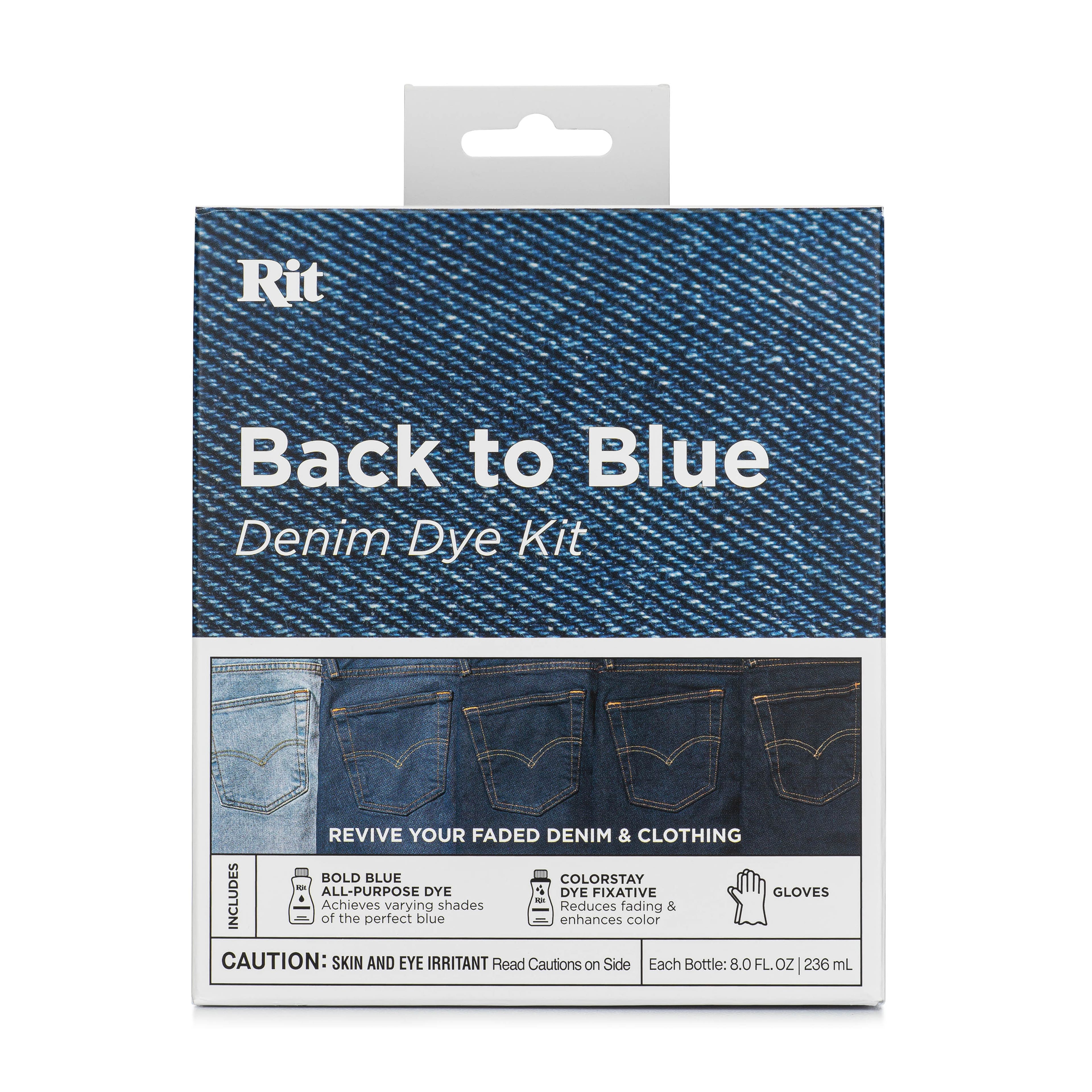 Rit&#xAE; Back to Blue Denim Dye Kit