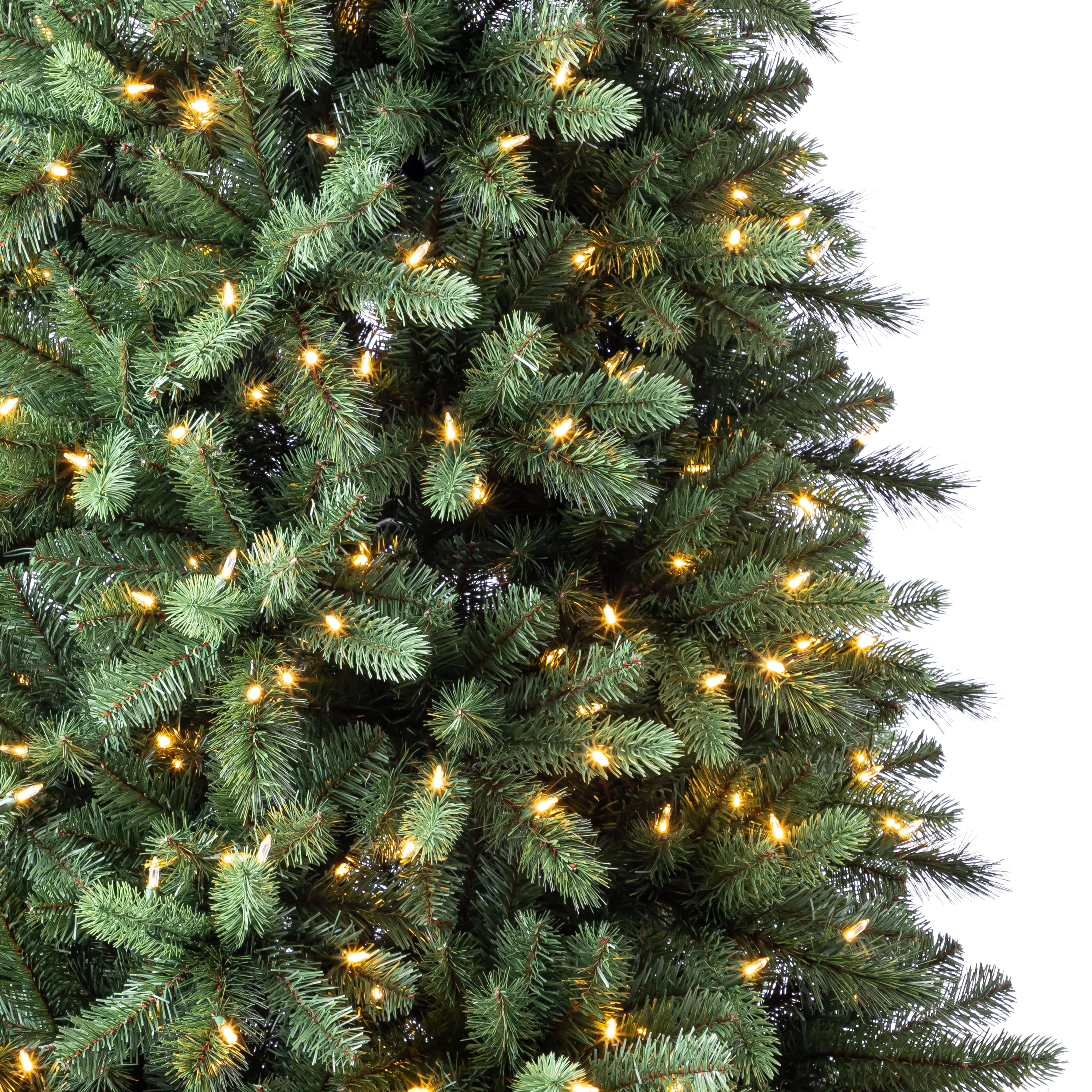 9ft. Pre-Lit Rothwell Fir Artificial Christmas Tree, Warm White LED Lights by Ashland&#xAE;