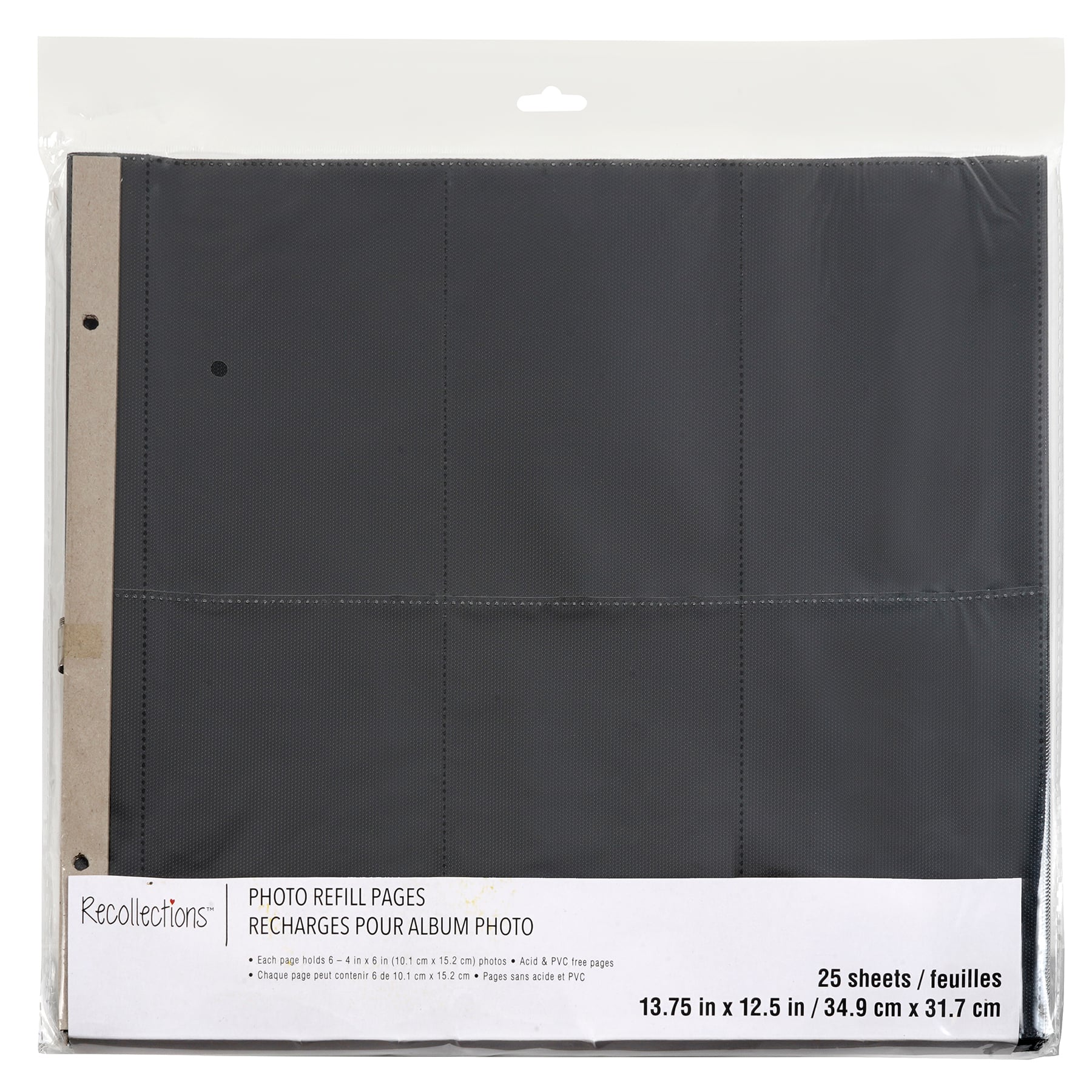 14&#x22; x 12.5&#x22; Vertical Photo Album Refill Pages by Recollections&#x2122;