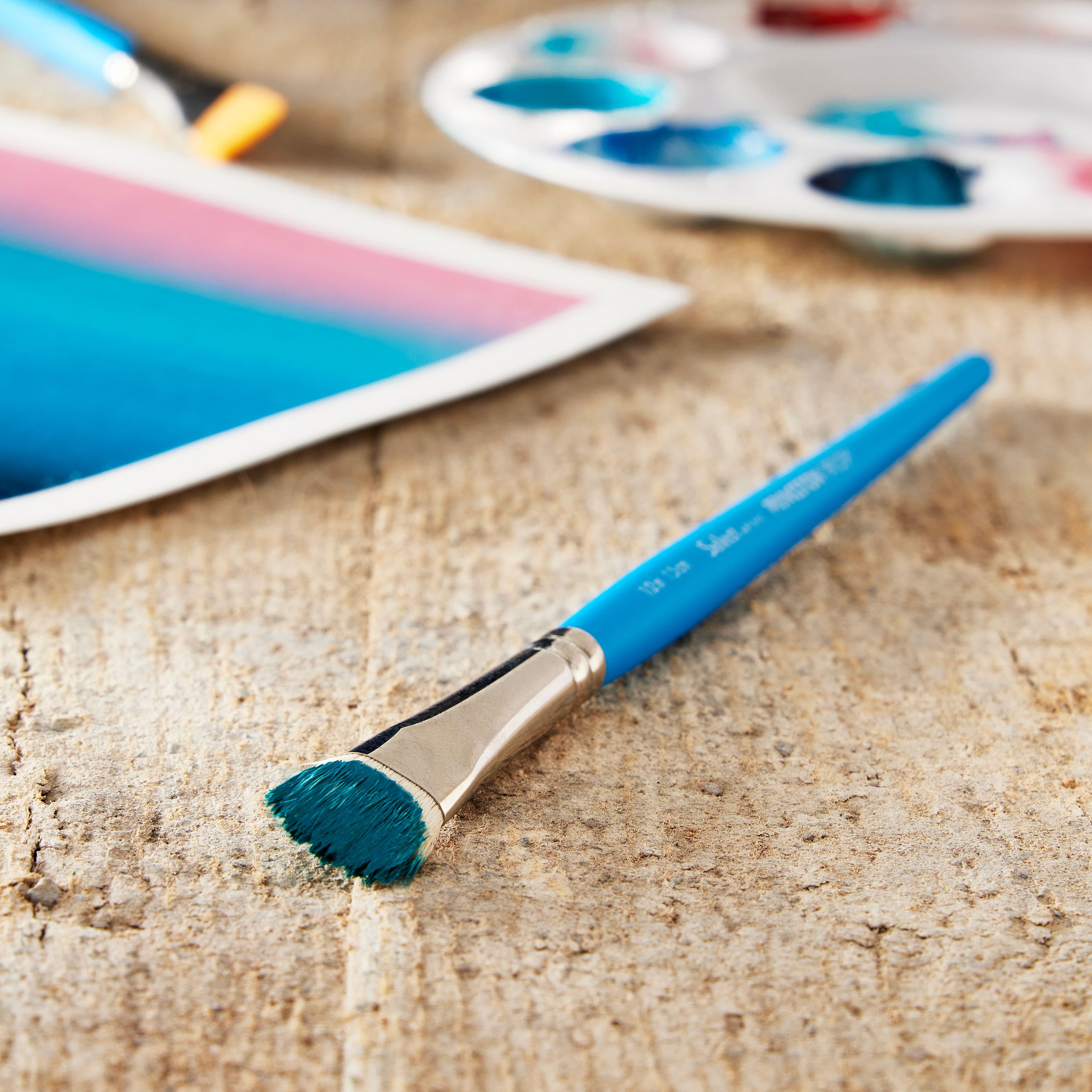 Princeton™ Select™ Artiste Series 3750 Short Handle Lunar Mop Brush