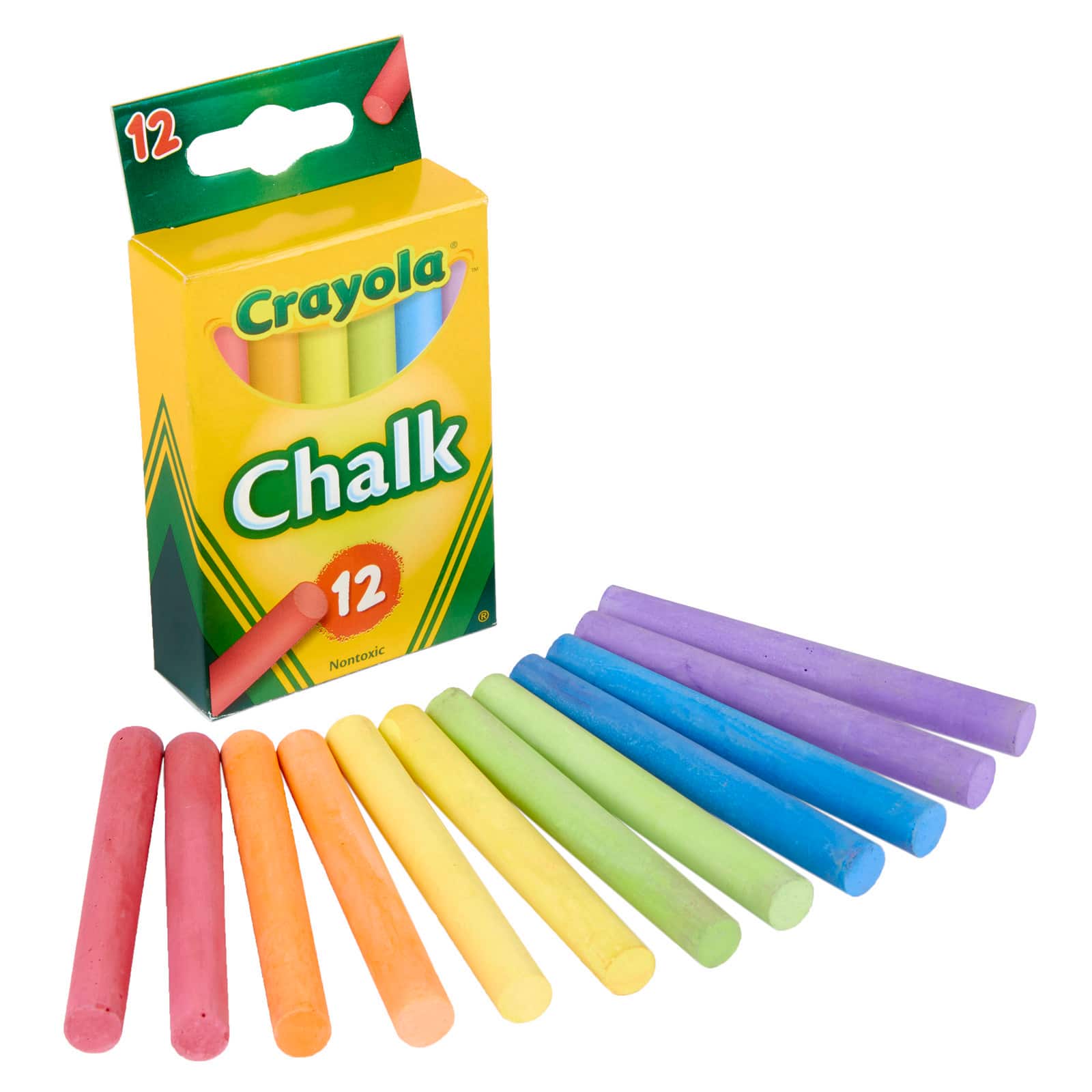 Crayola&#xAE; Multicolor Children&#x27;s Chalk, 36 Packs of 12