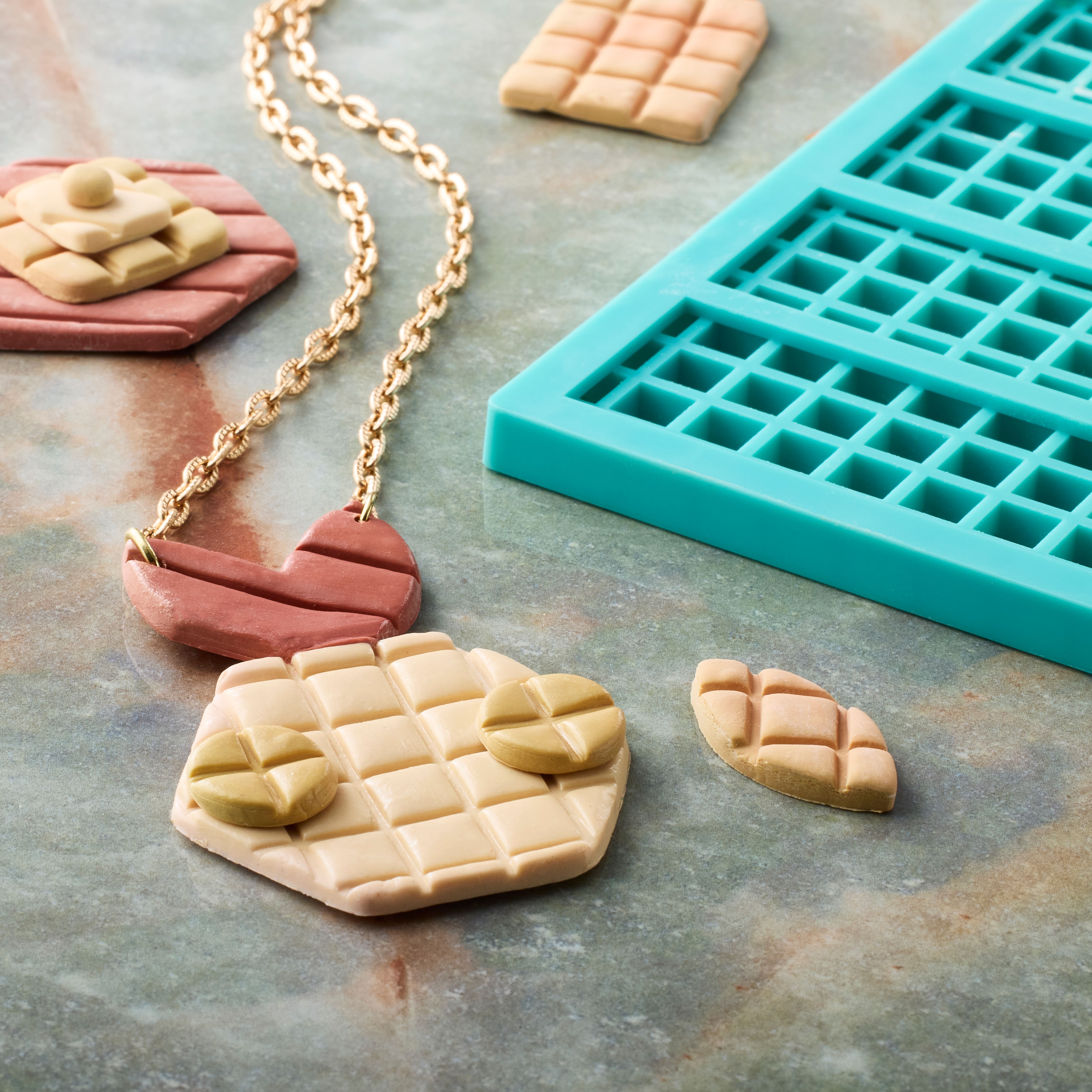 Clay Grid Texture Plate by Bead Landing&#x2122;