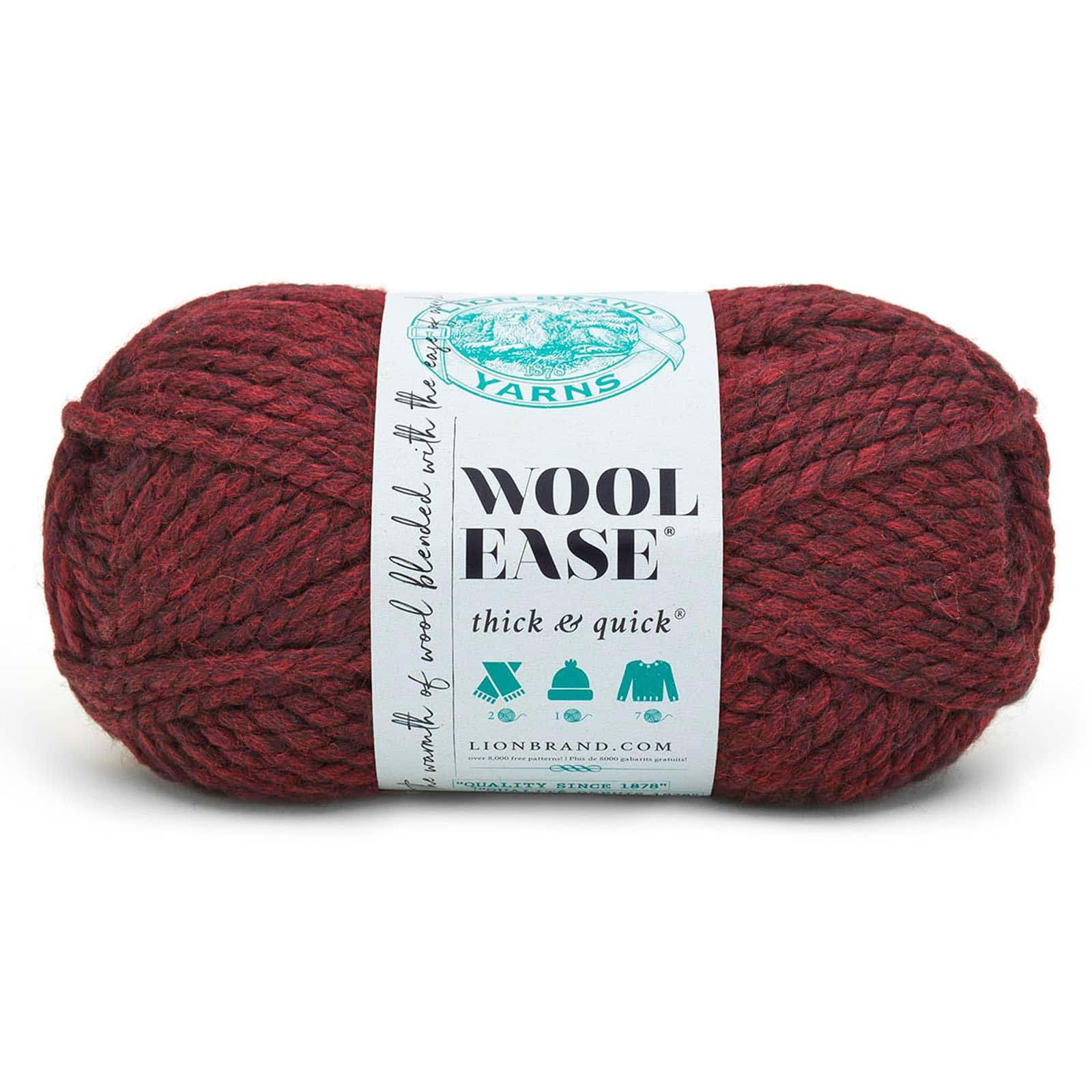 15 Pack: Lion Brand&#xAE; Wool-Ease&#xAE; Thick &#x26; Quick&#xAE; Yarn, Solids