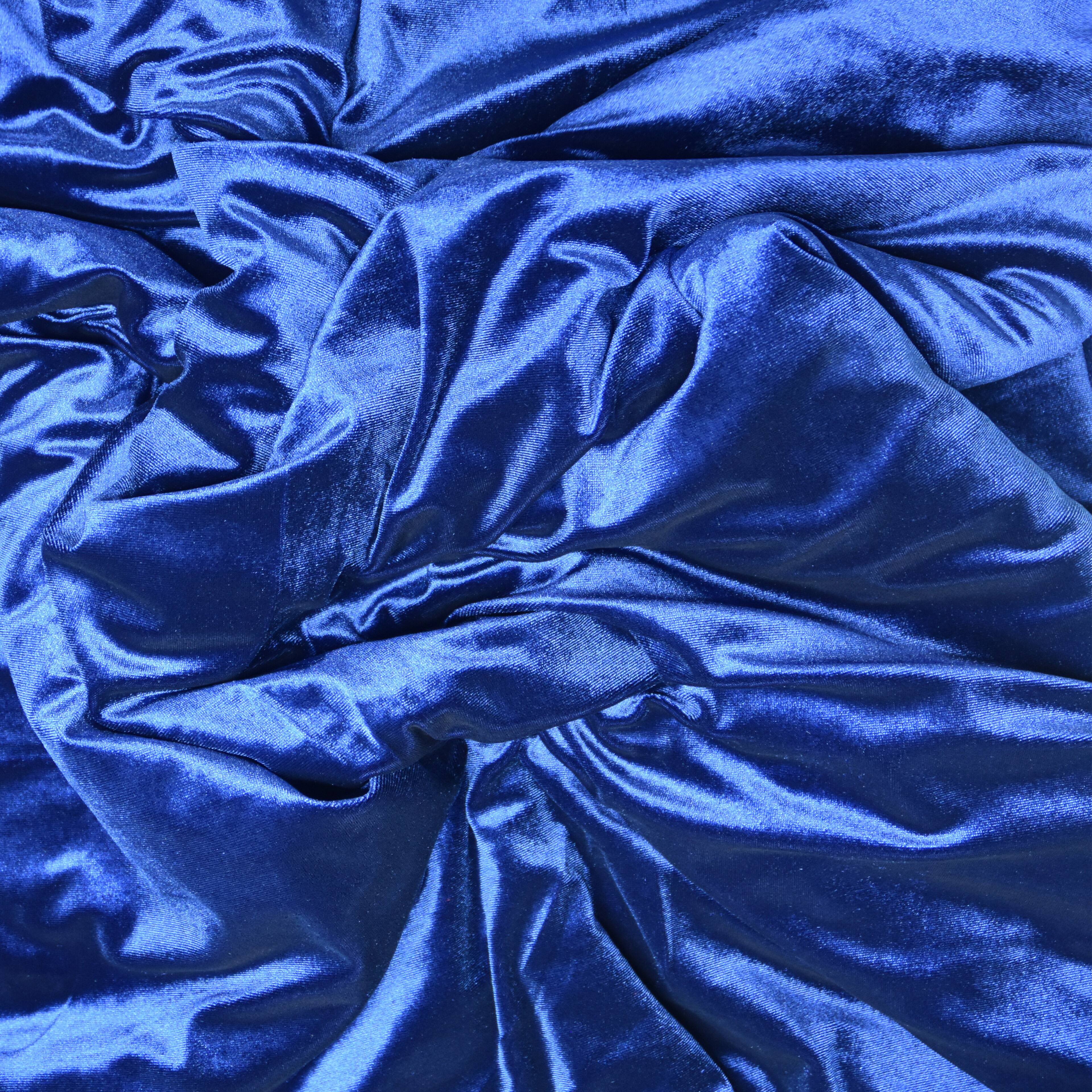 Feldman Solid Stretch Velvet Fabric