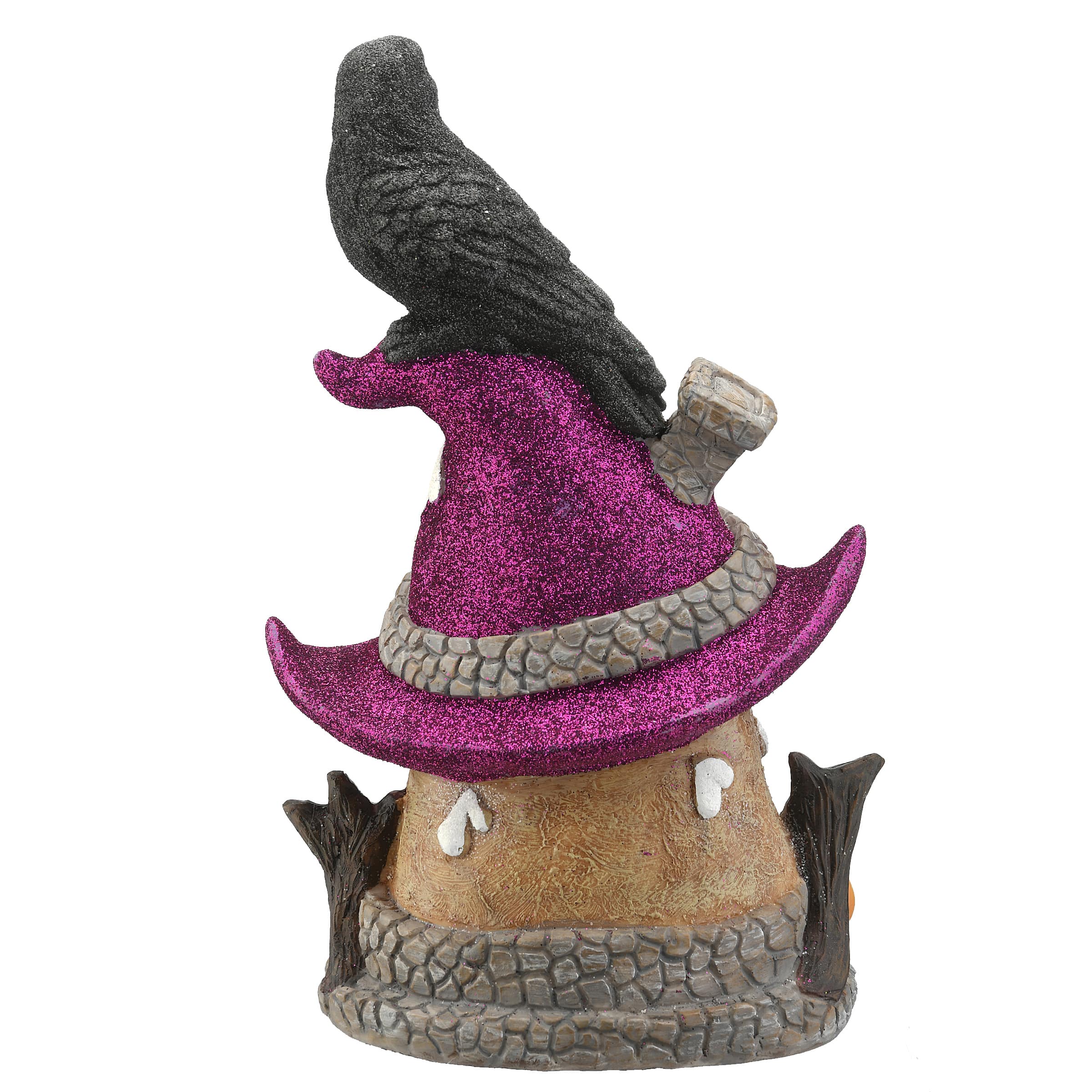 10&#x22; Purple LED Hat Haunted House