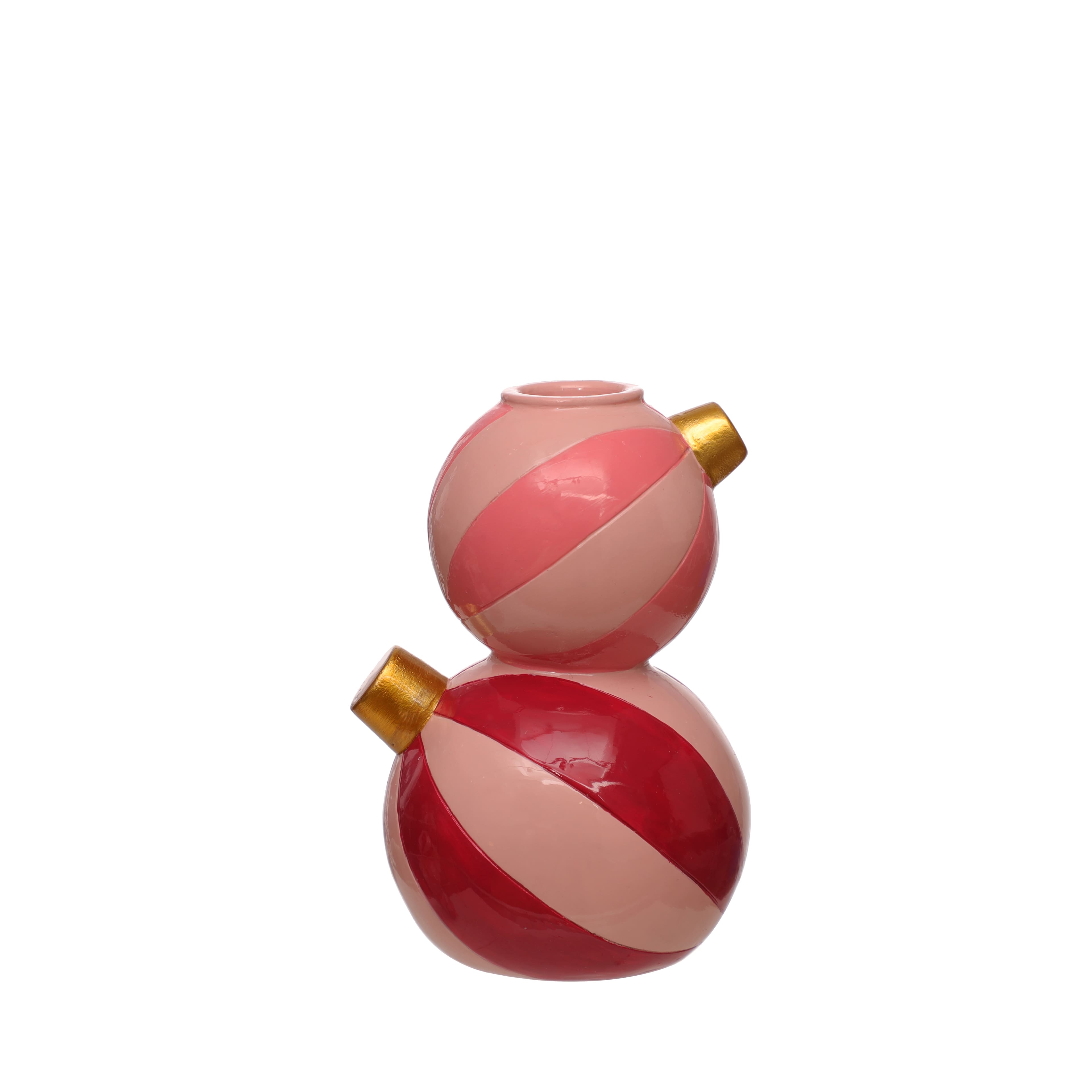 5.5&#x22; Ball Ornament Stack Candle Holder by Ashland&#xAE;