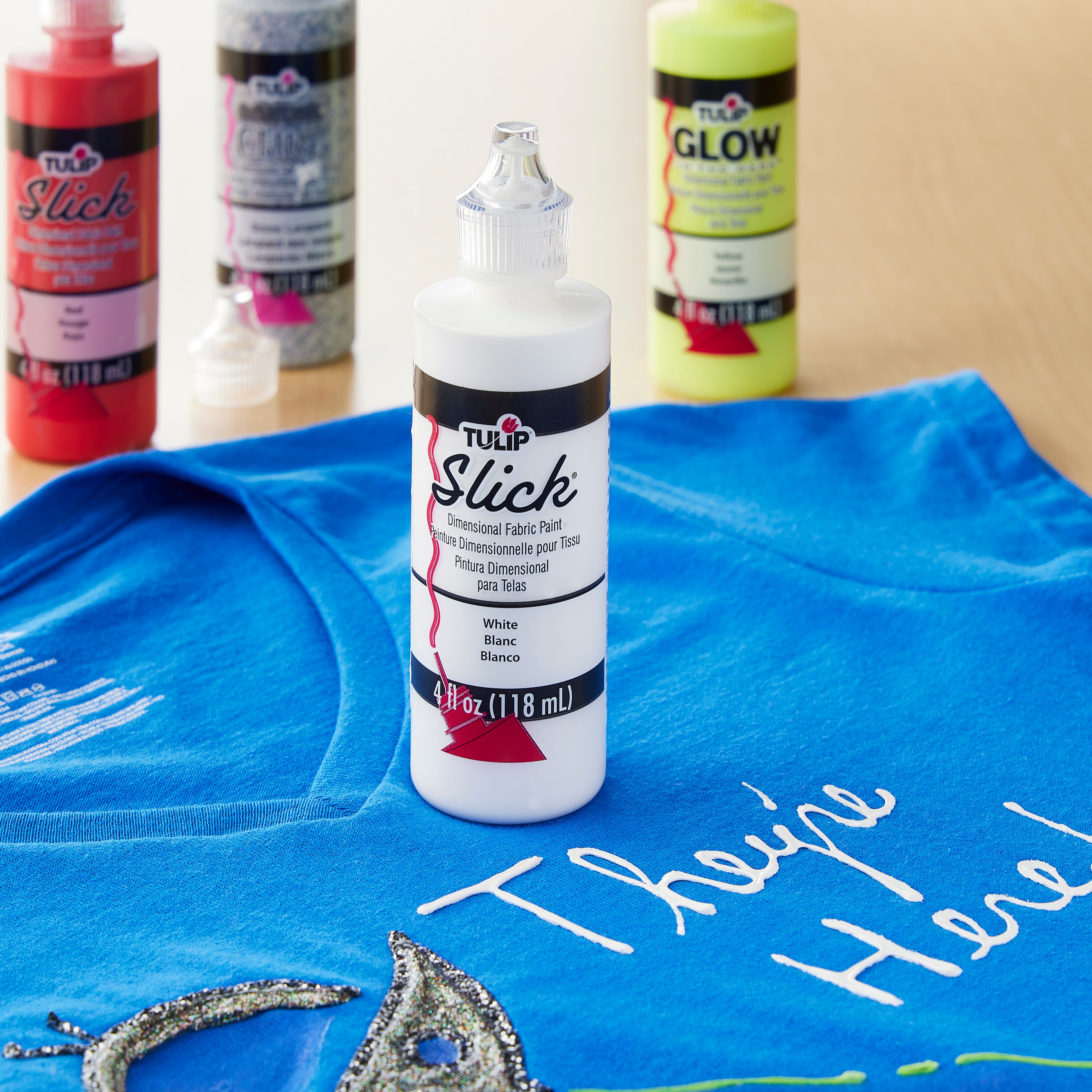 Tulip&#xAE; Slick&#xAE; Dimensional Fabric Paint, 4oz.