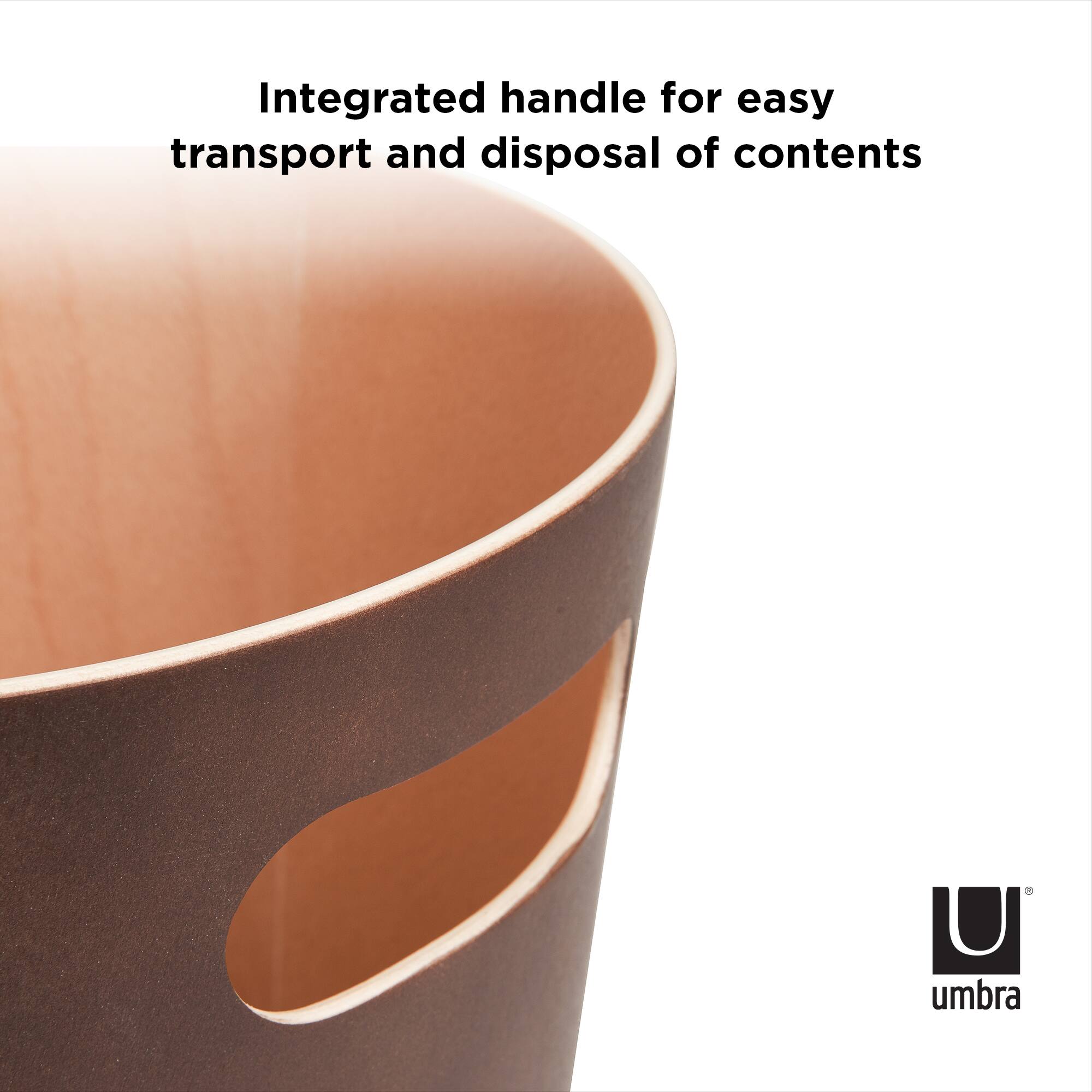 Umbra 2gal. Woodrow Trash Can