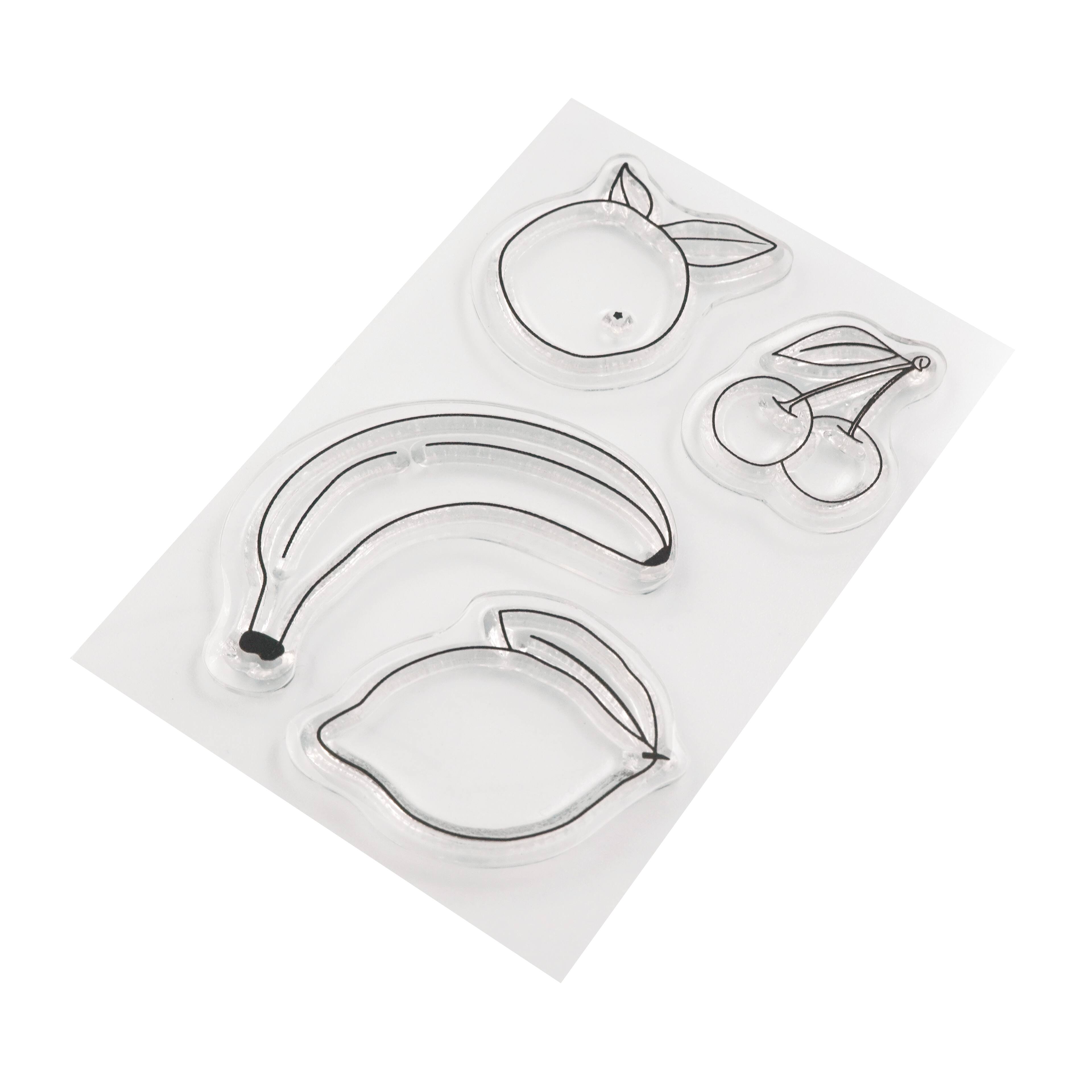 Mini Fruit Clear Stamp Set by Recollections™