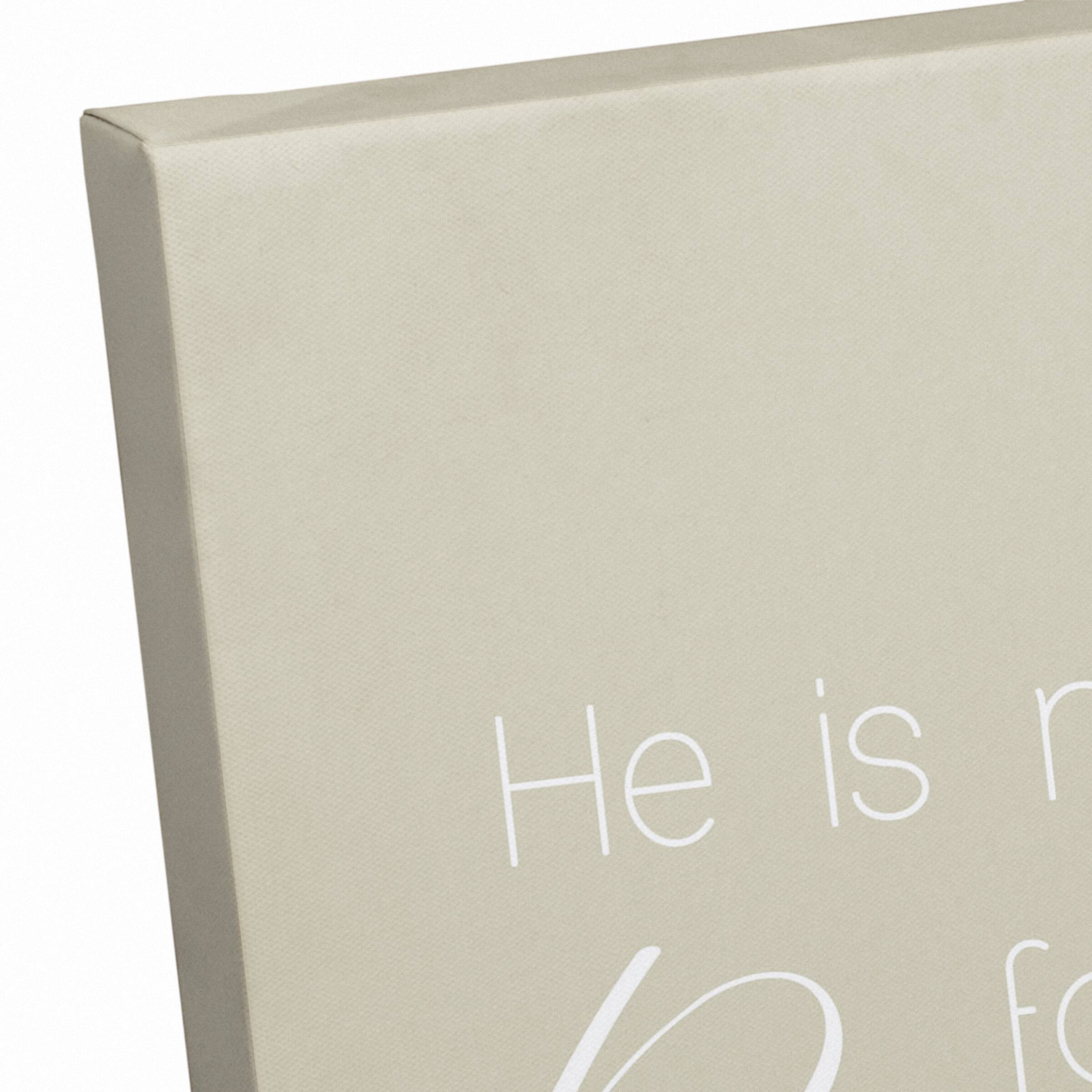 Risen Bible Jesus 2 16" x 20" Canvas Wall Art