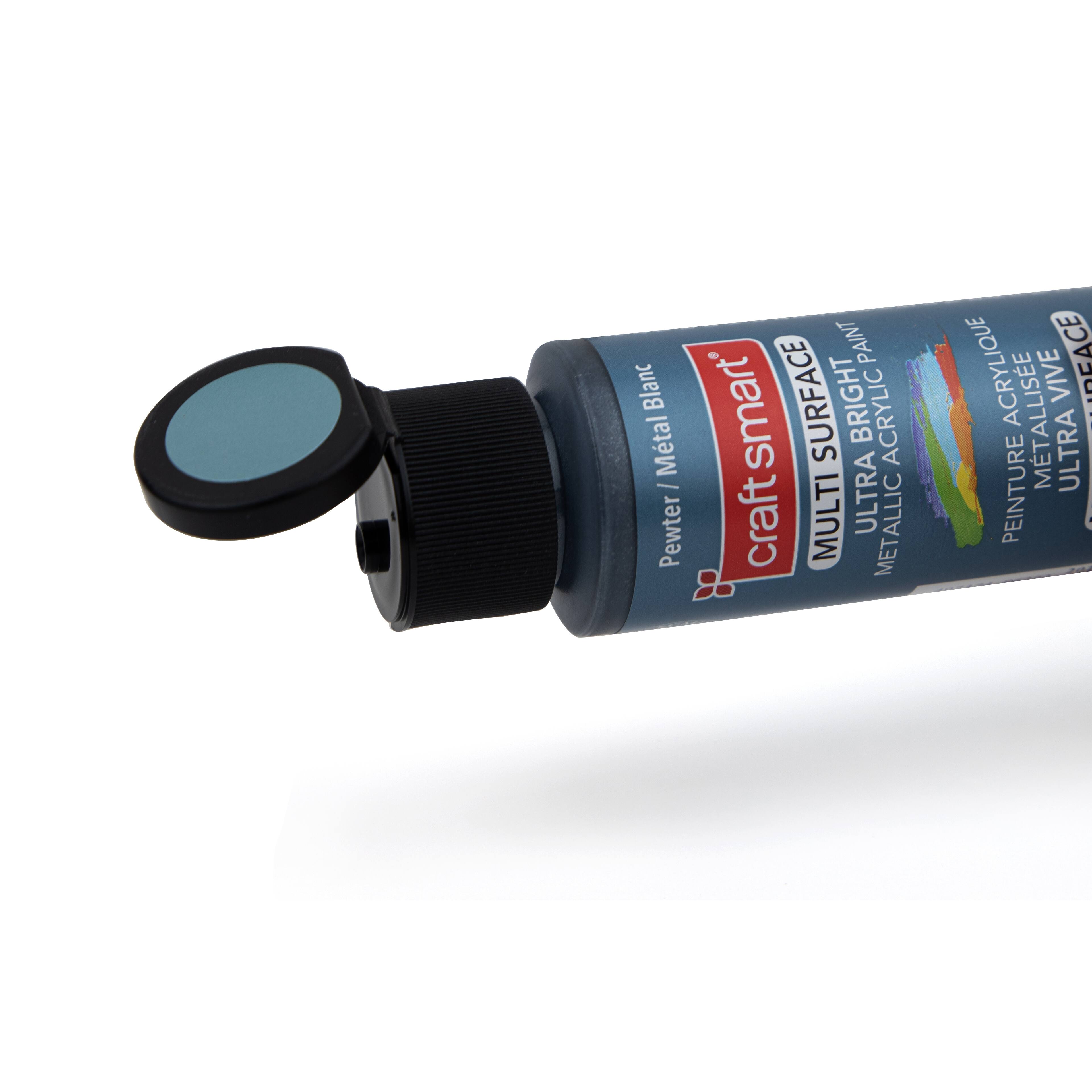 12 Pack: Premium Ultra Bright Metallic Paint by Craft Smart®