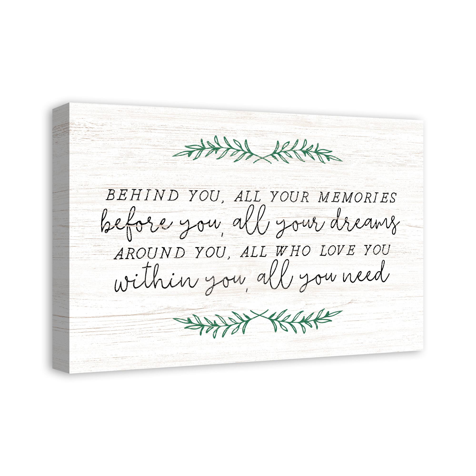 All You Need 24&#x22; x 16&#x22; Canvas Wall Art