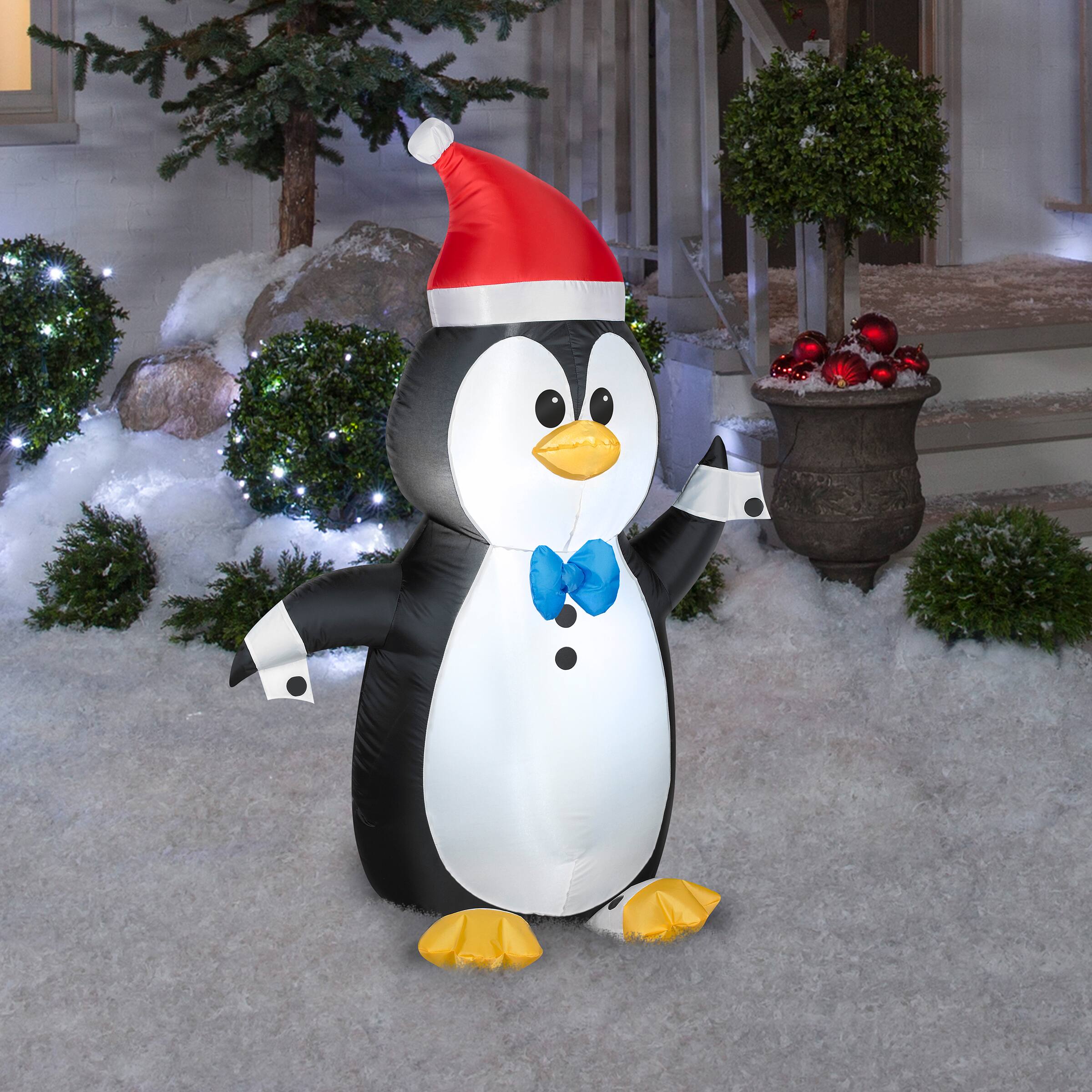 4ft. Inflatable Waving Penguin