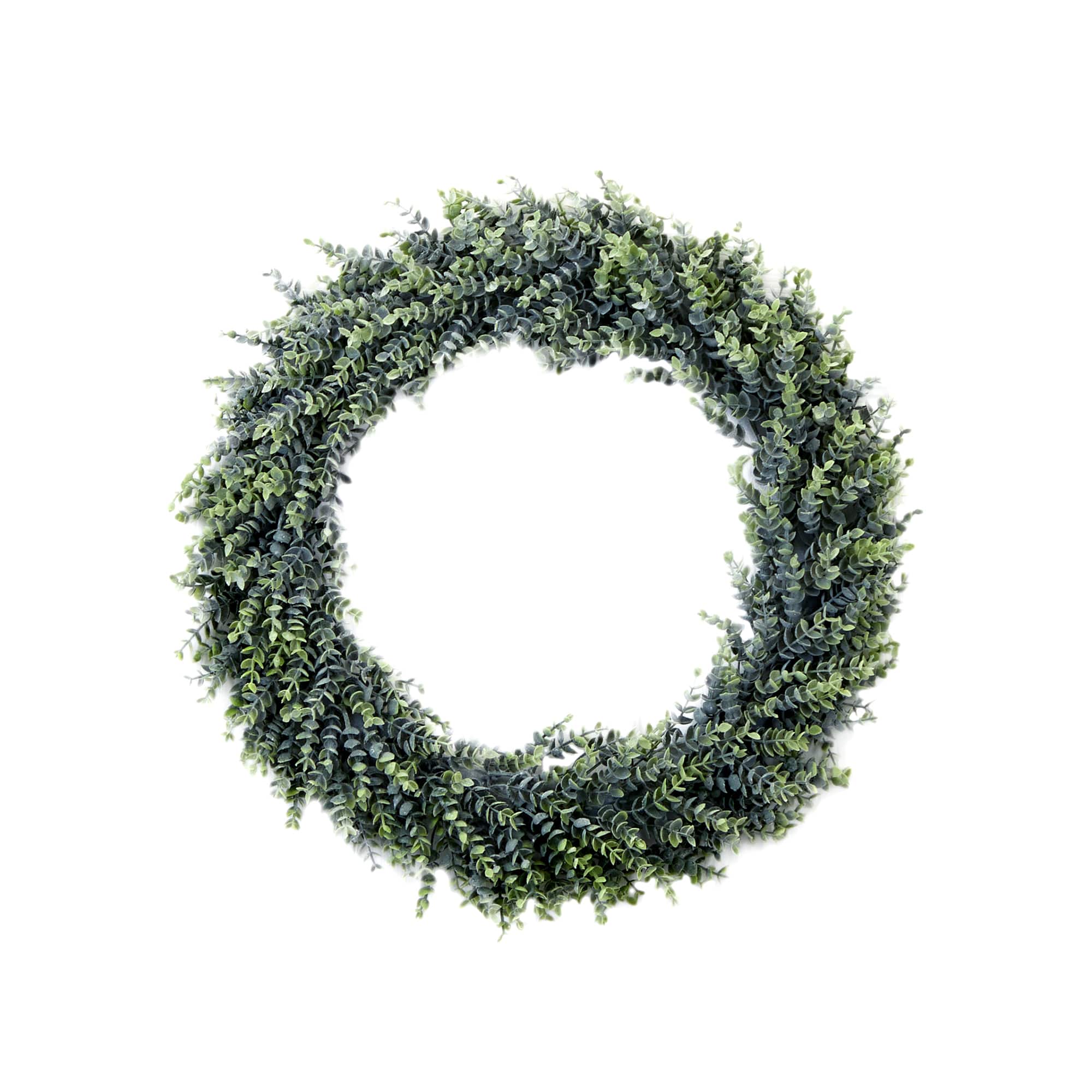 20" Artificial Eucalyptus Boxwood Wreath