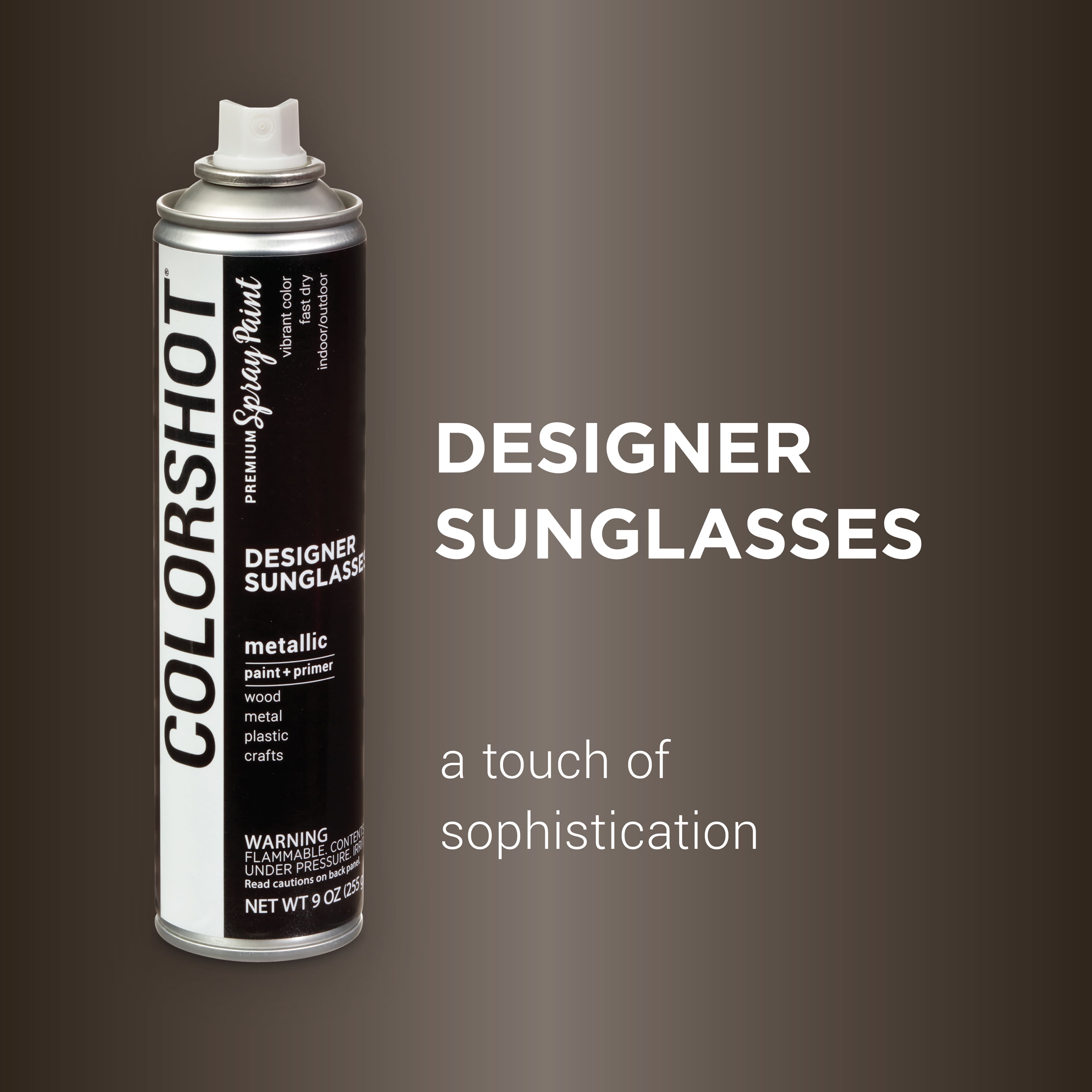COLORSHOT&#xAE; Premium Metallic Spray Paint
