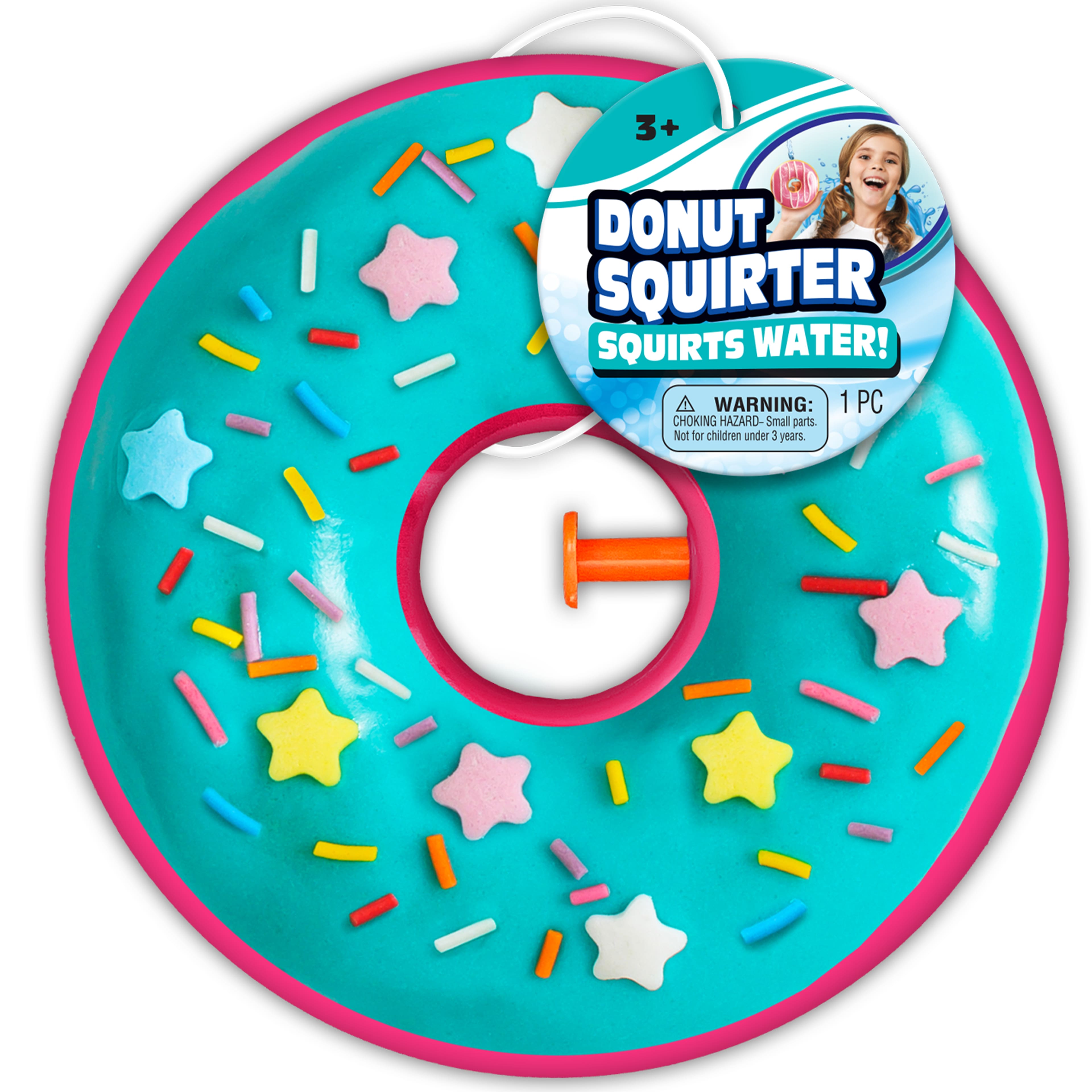 Assorted Ja-Ru&#xAE; Donut Water Squirter Pool Activity Toy, 1pc.