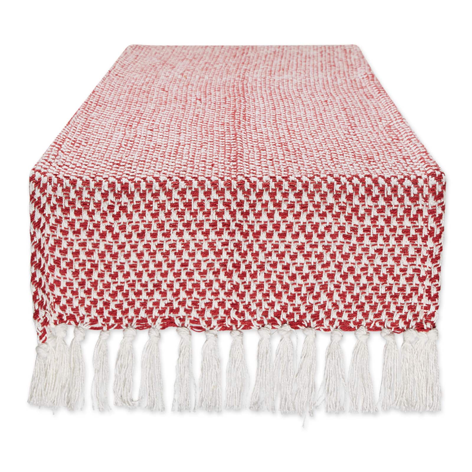 DII&#xAE; 108&#x22; Woven Fringed Table Runner