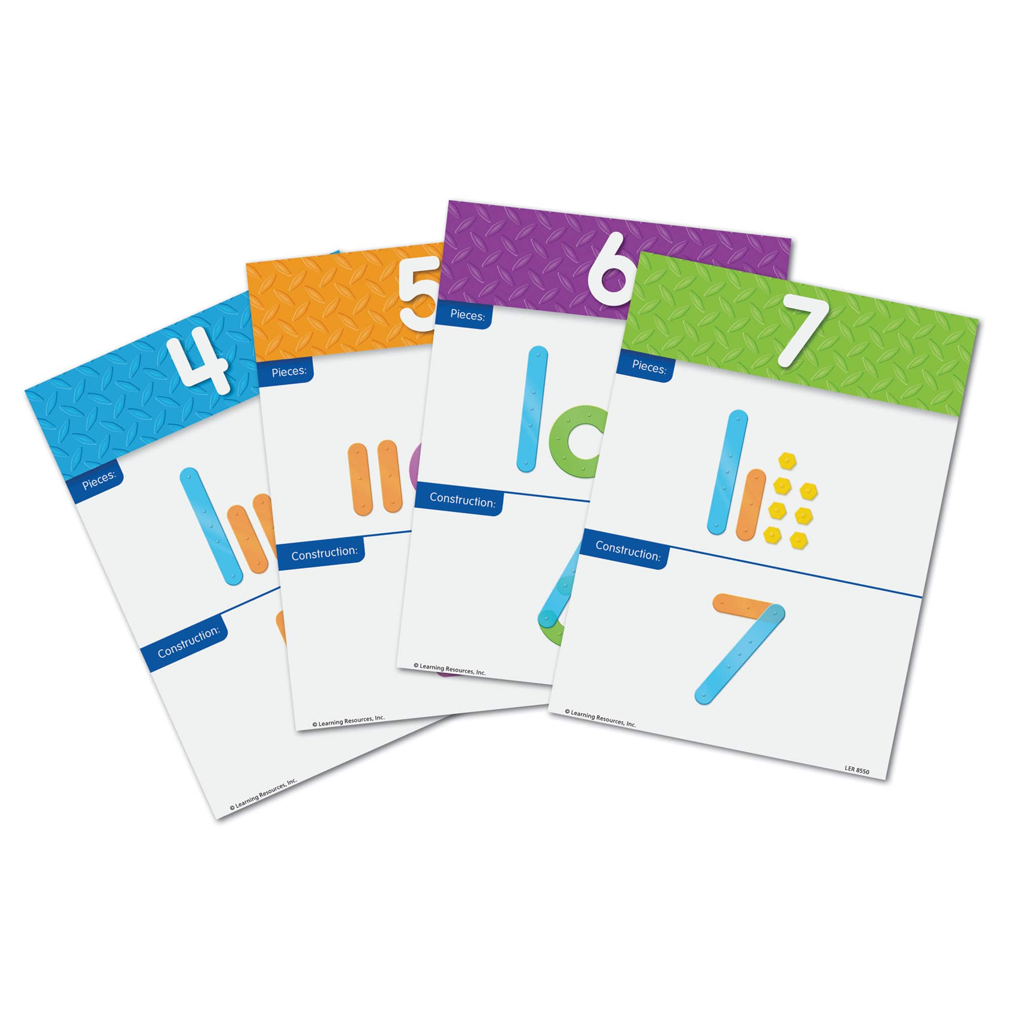 Learning Resources Number Construction Activity Set