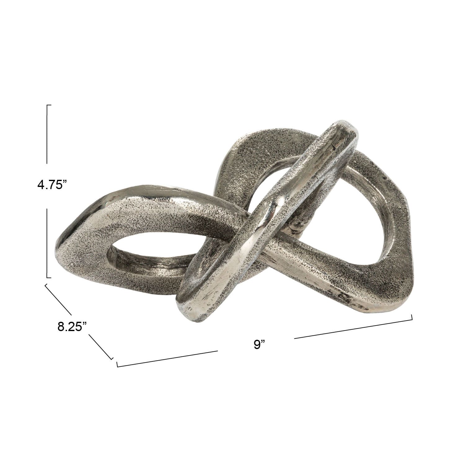 Hello Honey&#xAE; 9&#x22; Cast Metal Knot Figurine