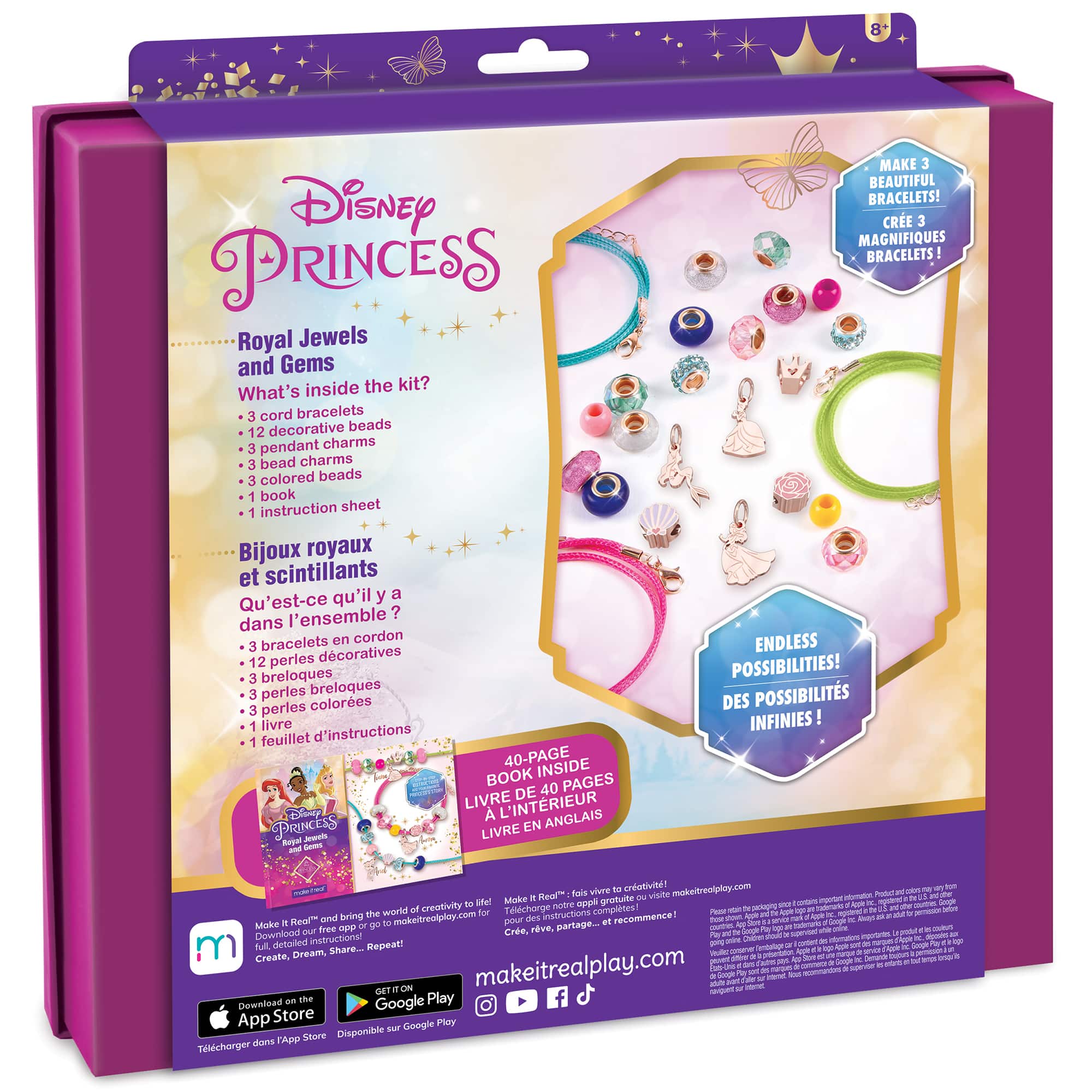 Make It Real™ Disney® Princess Royal Jewels & Gems Kit
