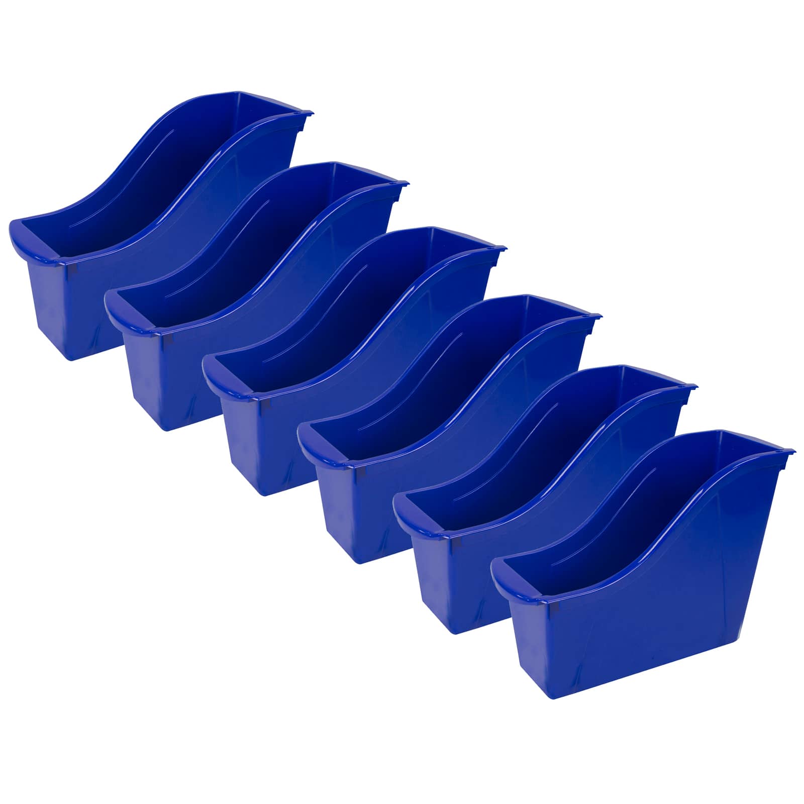 Storex Small Book Bin, 6ct.