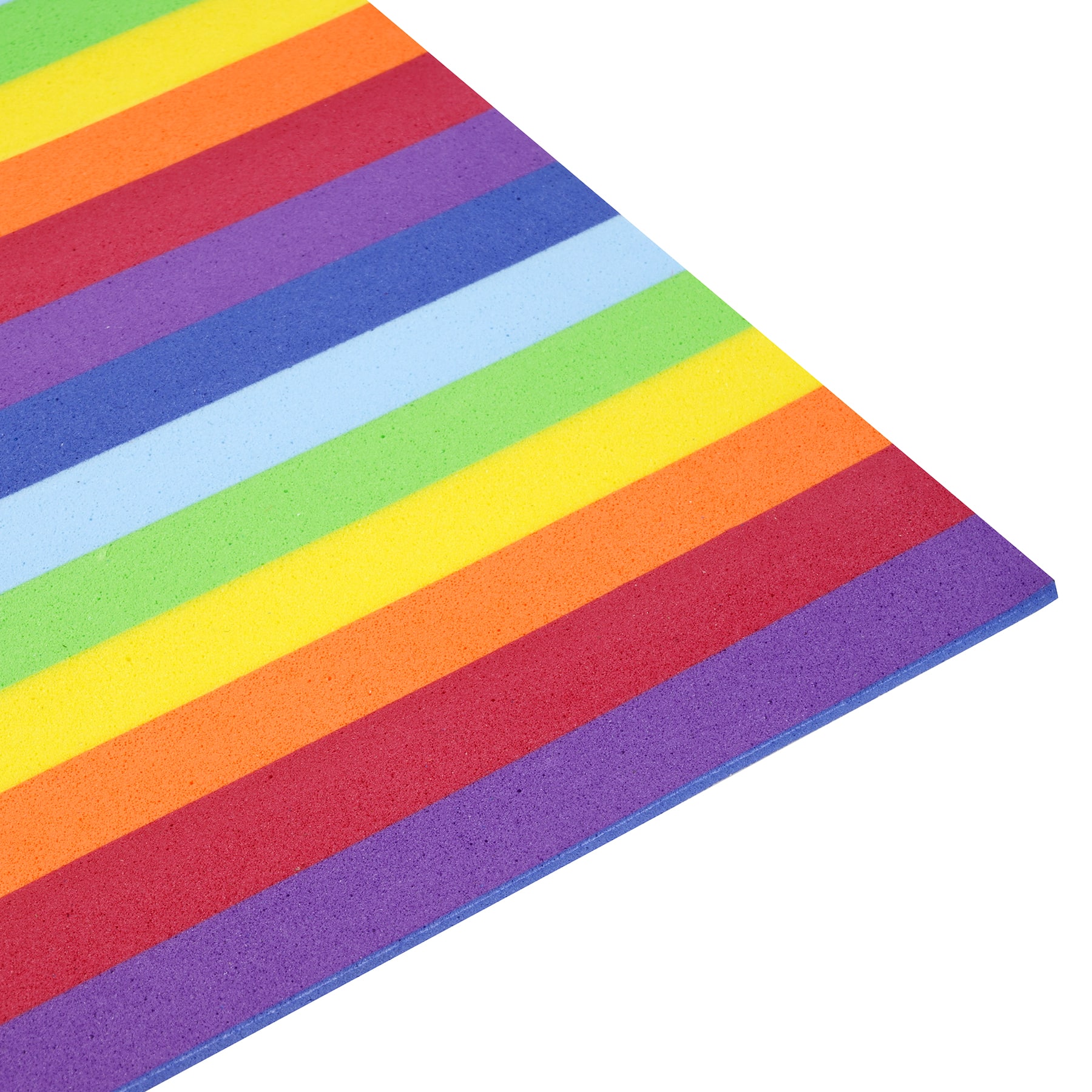 20 Pack: 12" x 18" Rainbow Foam Sheet by Creatology™