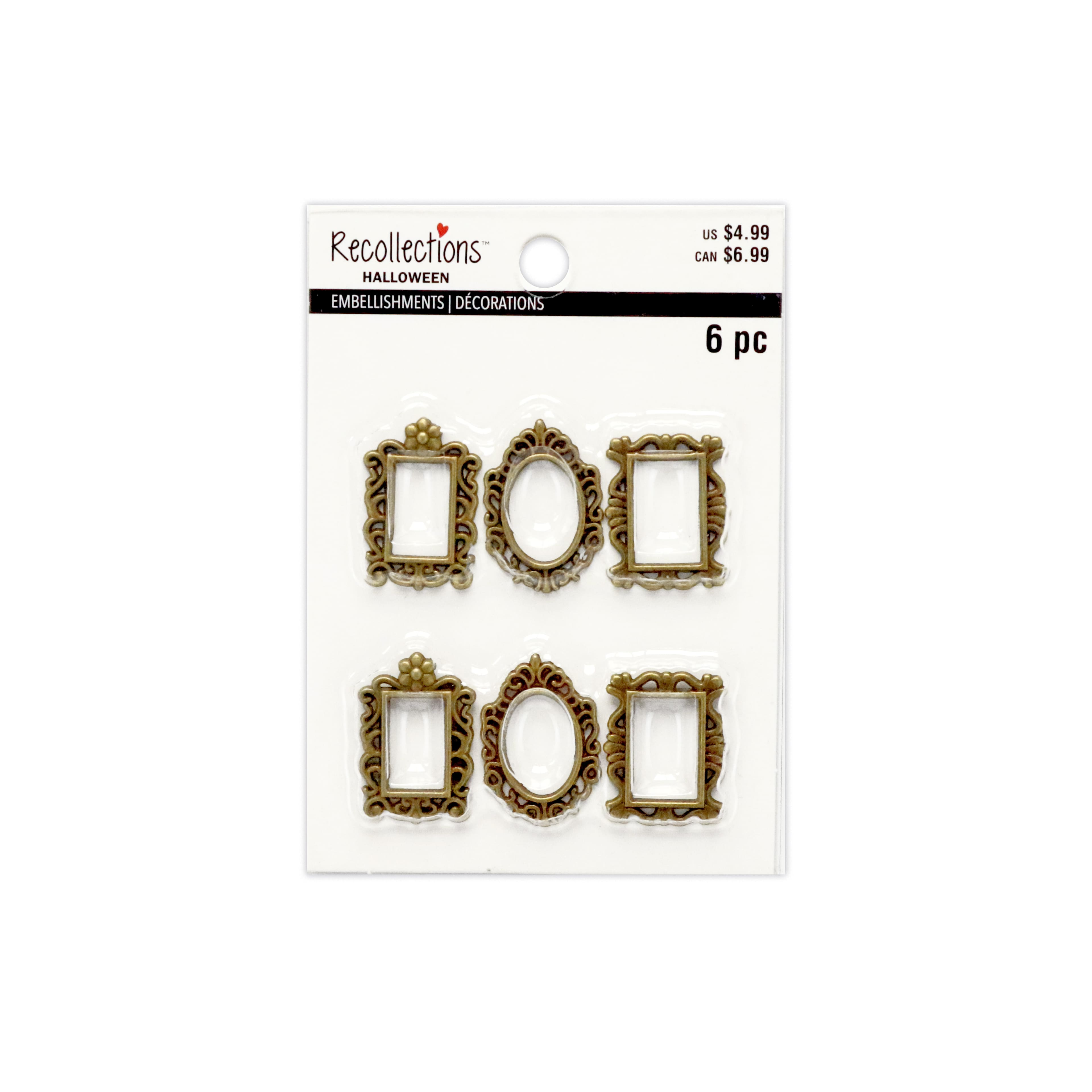 Mini Gold Frame Embellishments by Recollections&#x2122;
