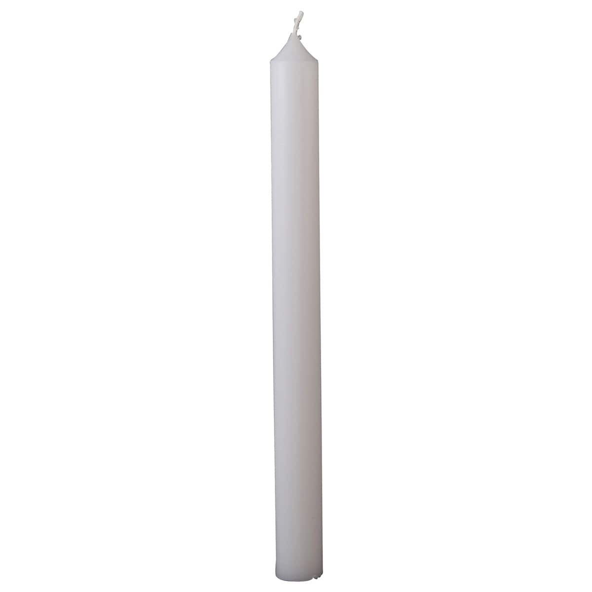 48 Pack: 10" White Camelot Dinner Candle by Ashland®