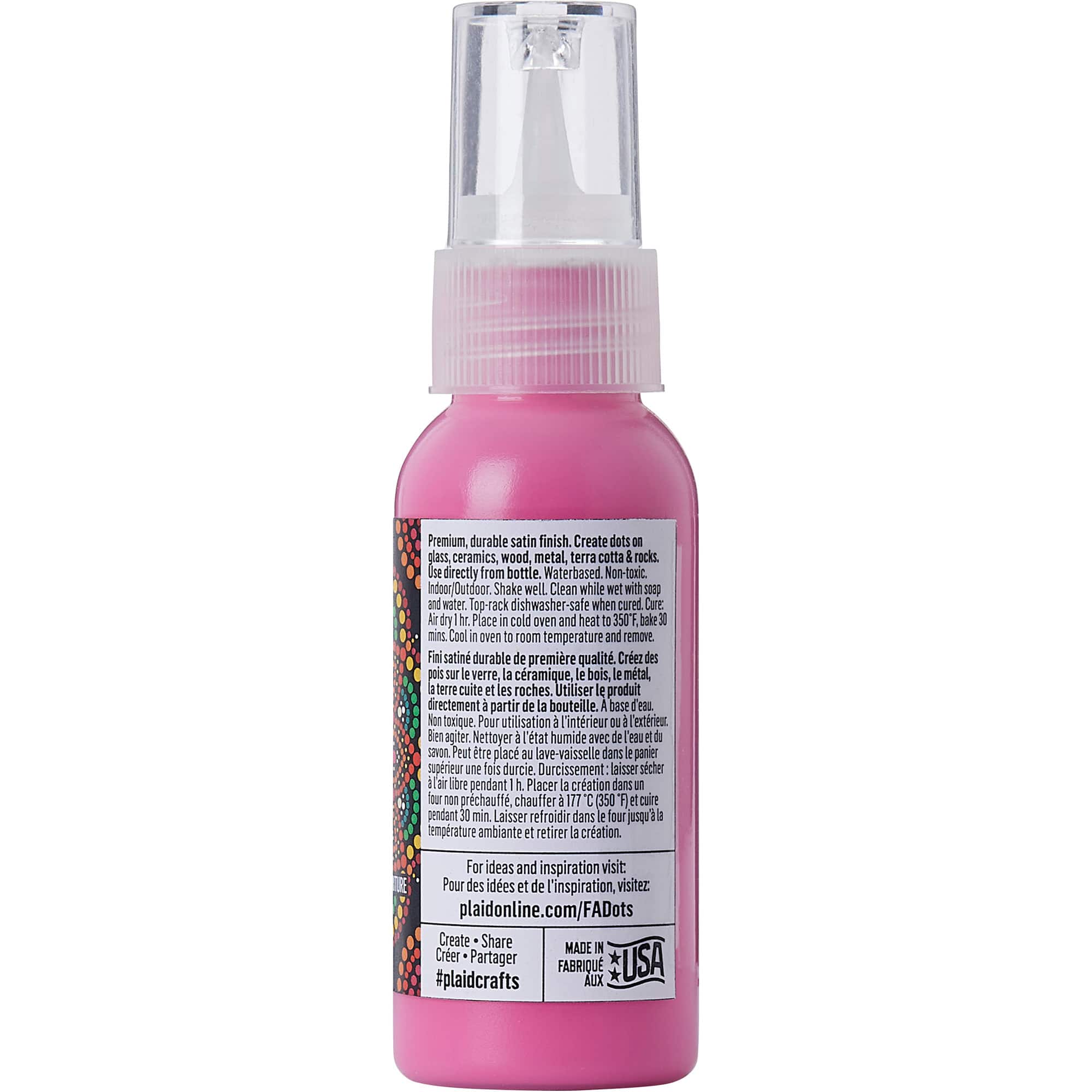 12 Pack: FolkArt® Dots™ Acrylic Dotting & Writing Paint