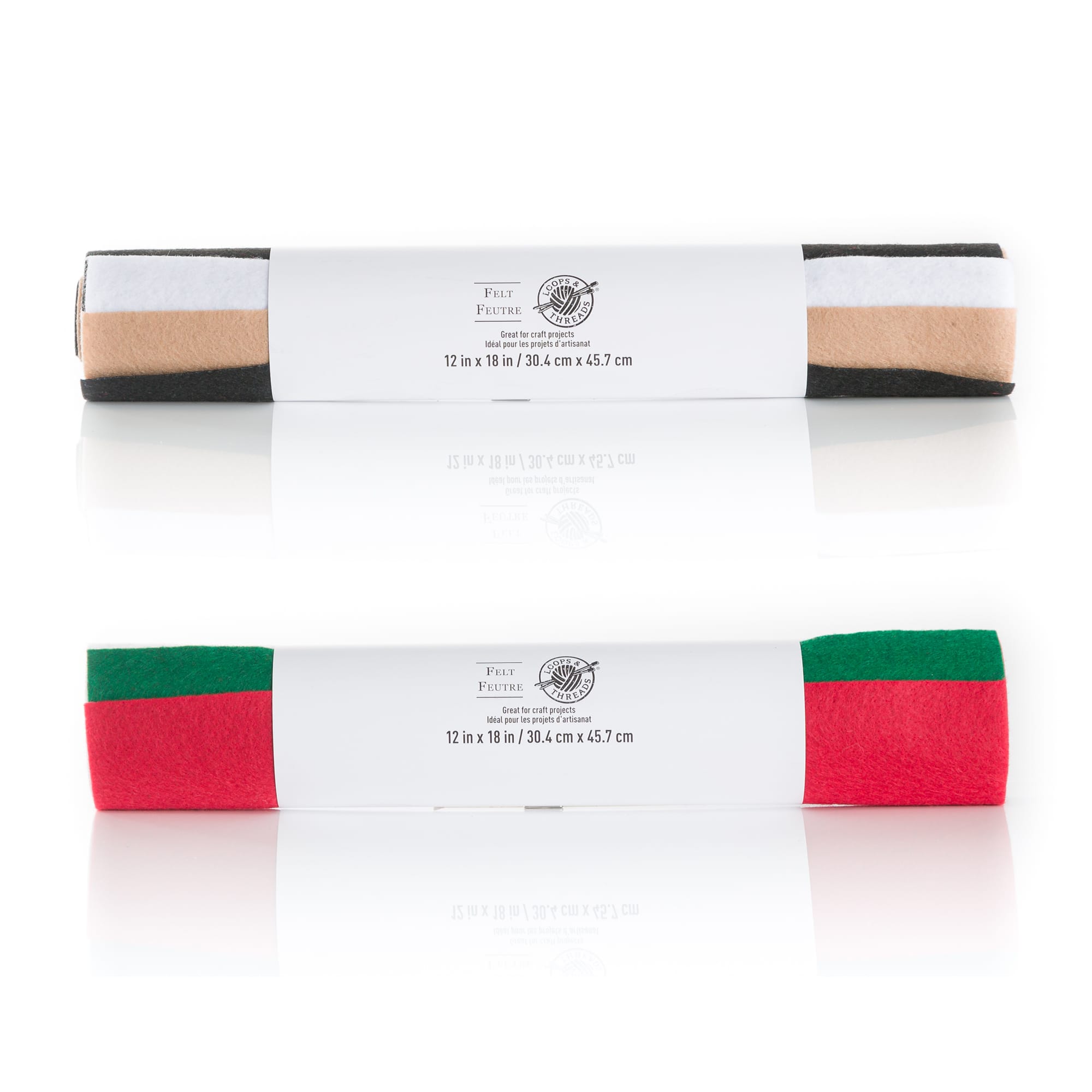 Assorted Felt Roll Pack by Loops & Threads®